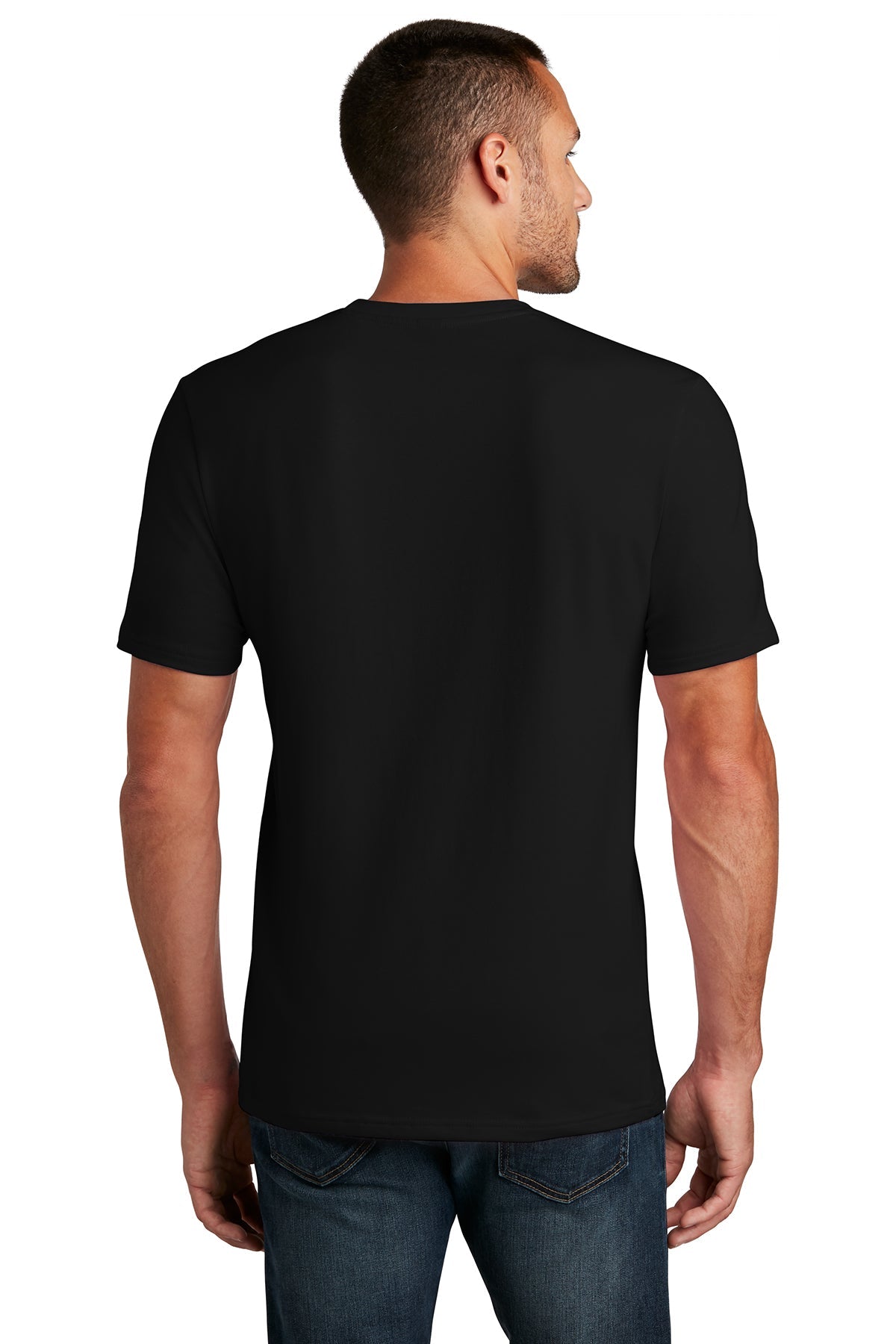 district flex tee dt7500 black