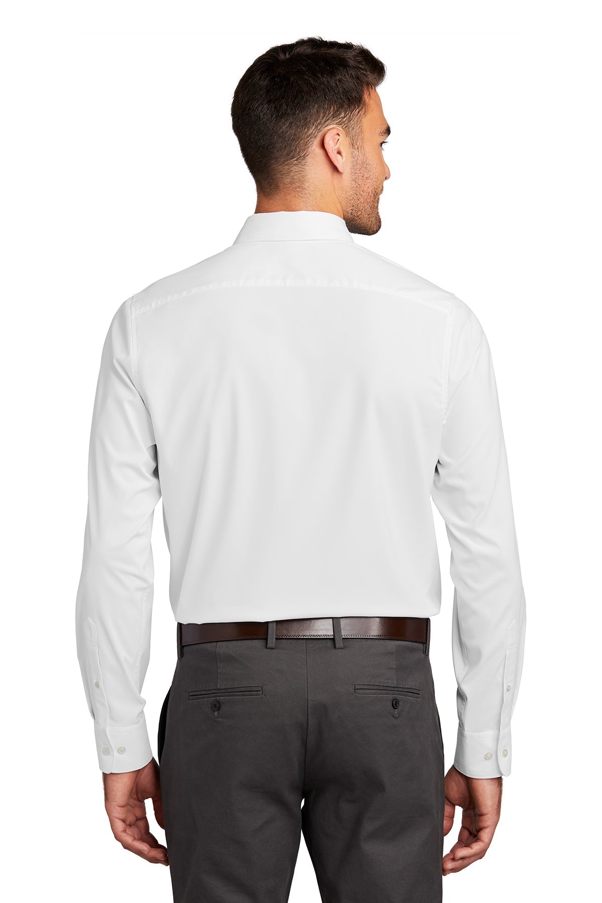 Port Authority City Branded Stretch Tunics, White [ERES]