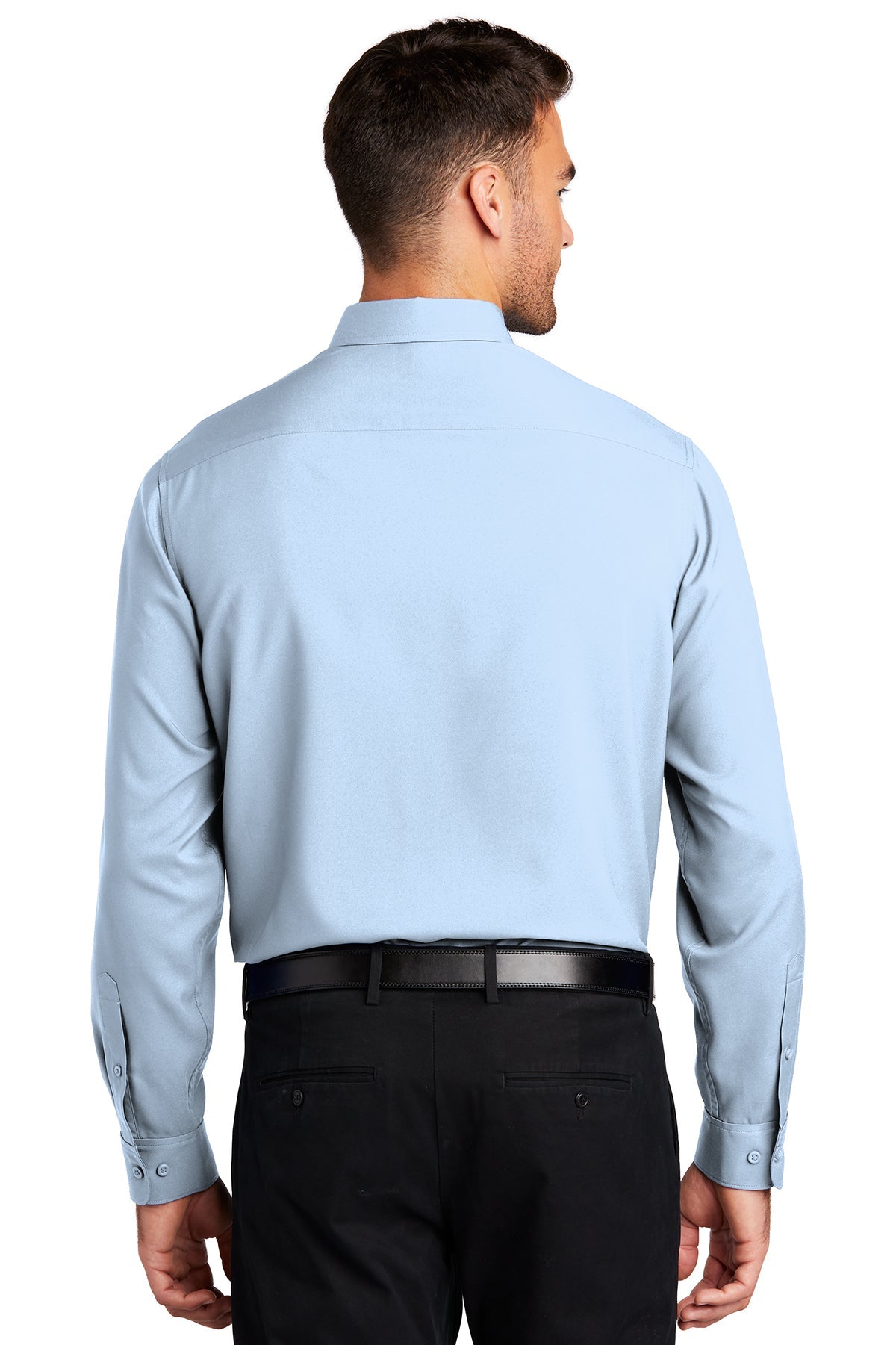 port authority_w401 _cloud blue_company_logo_button downs