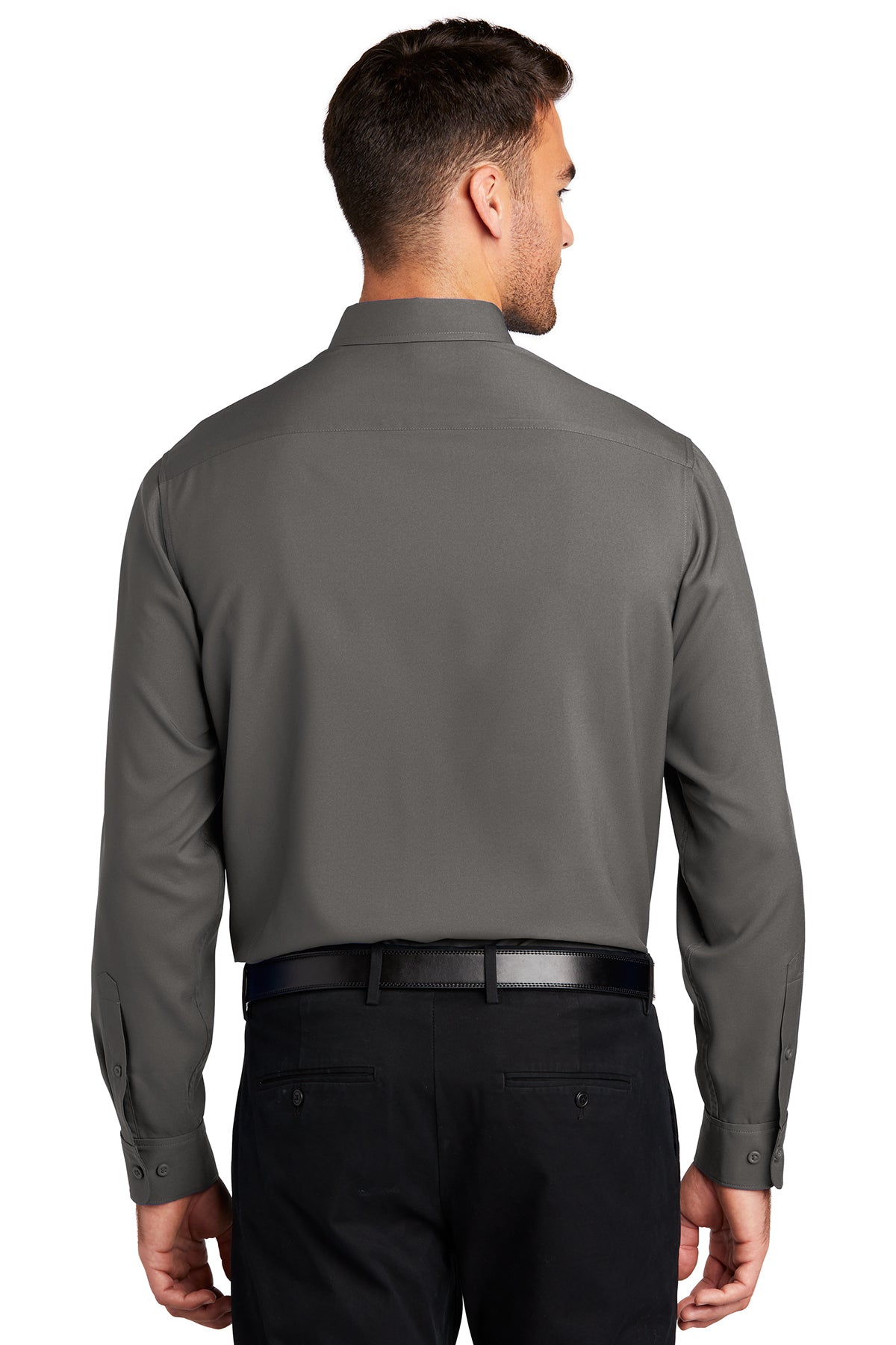 port authority_w401 _graphite_company_logo_button downs