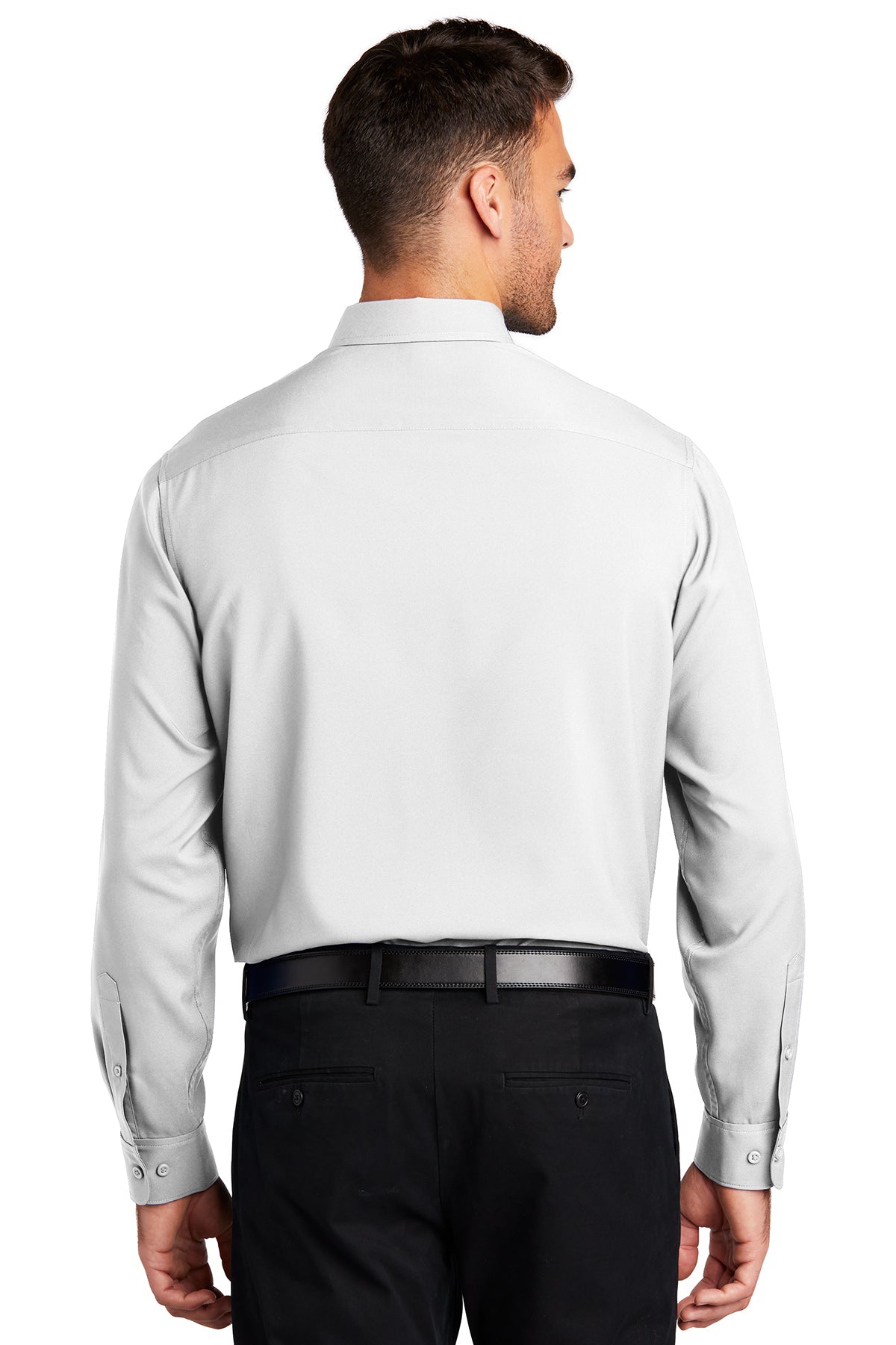 port authority_w401 _white_company_logo_button downs