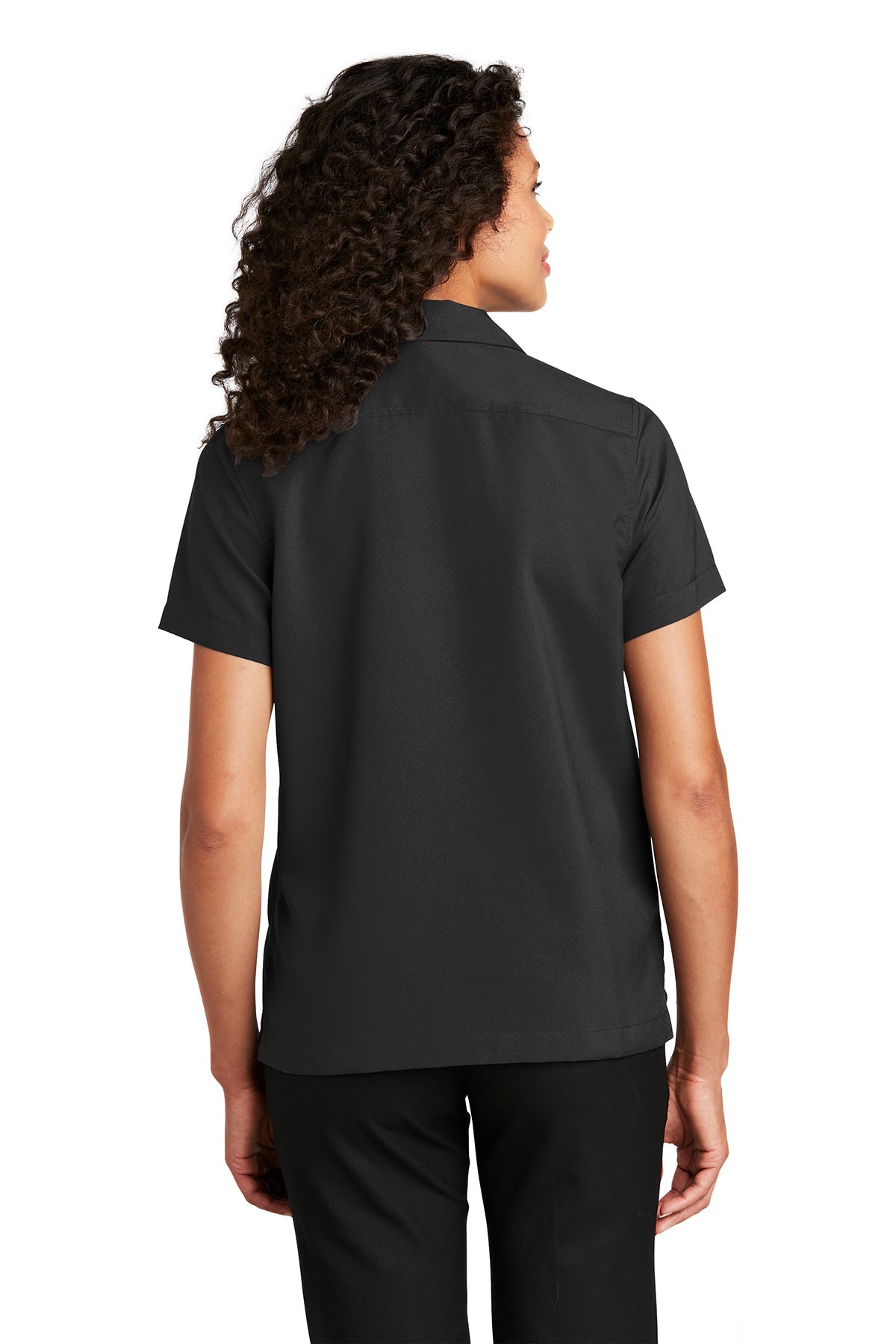 port authority_lw400 _black_company_logo_button downs