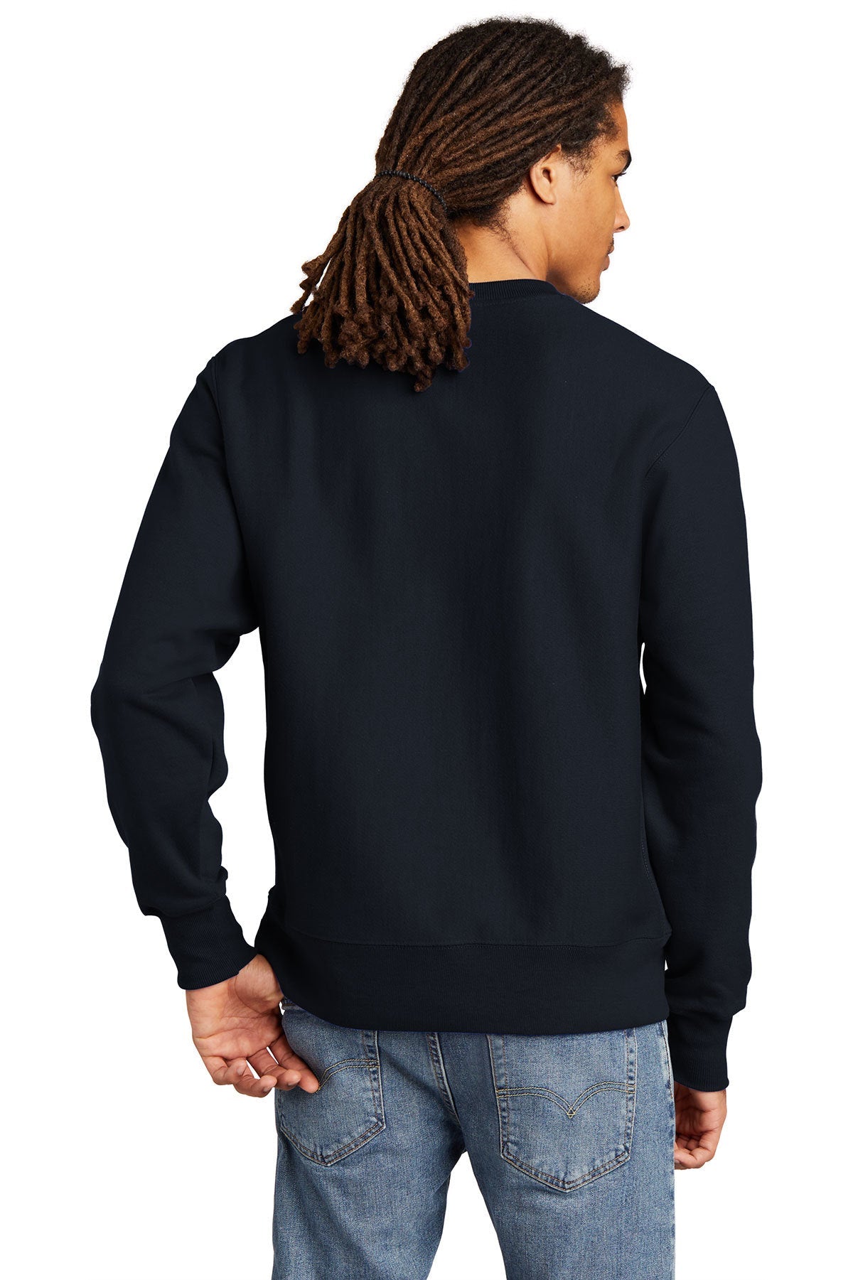 Champion Reverse Weave Crewneck Sweatshirt S149 Navy