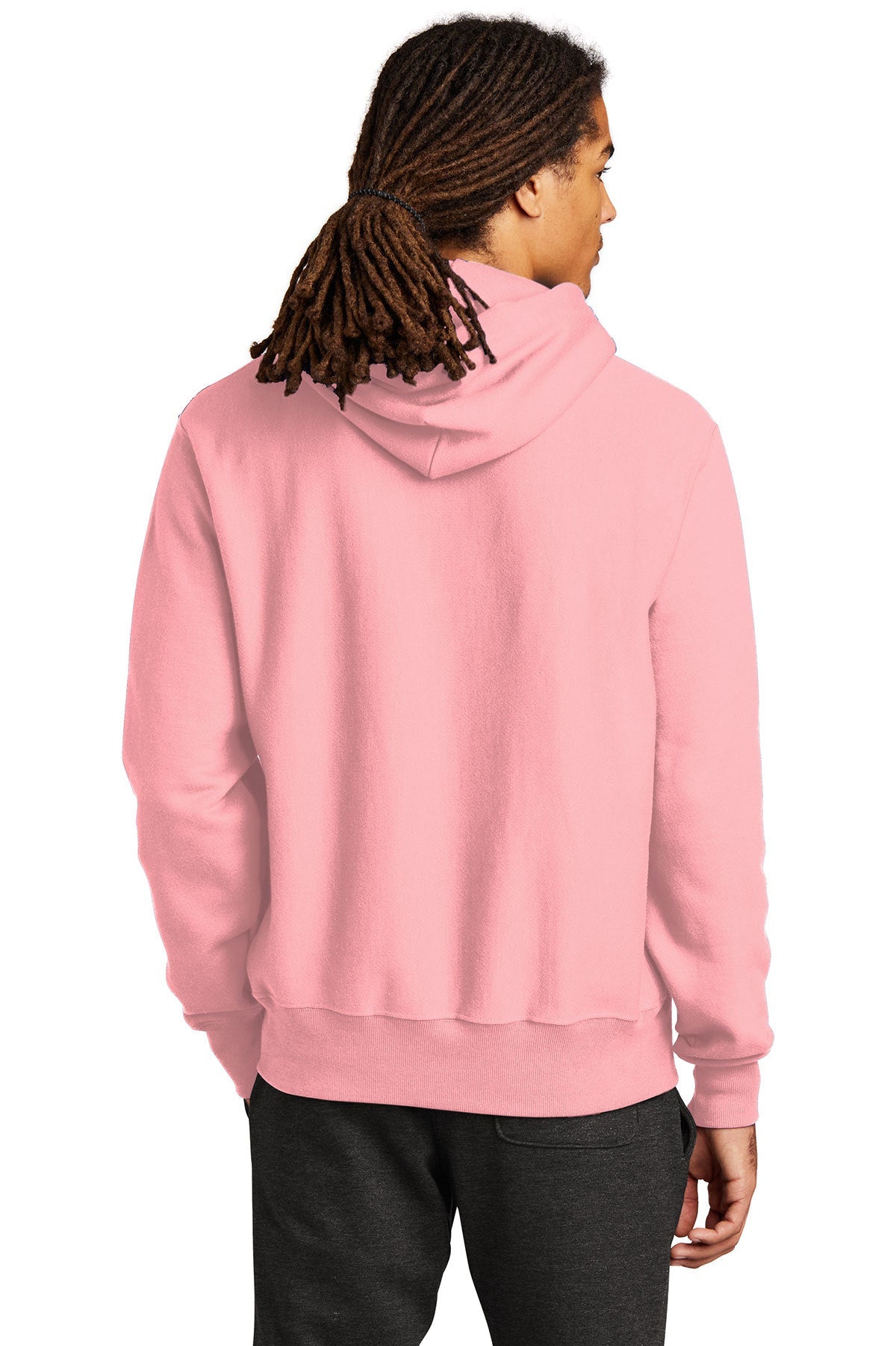 Champion Reverse Weave Hooded Sweatshirt S101 Pink Candy