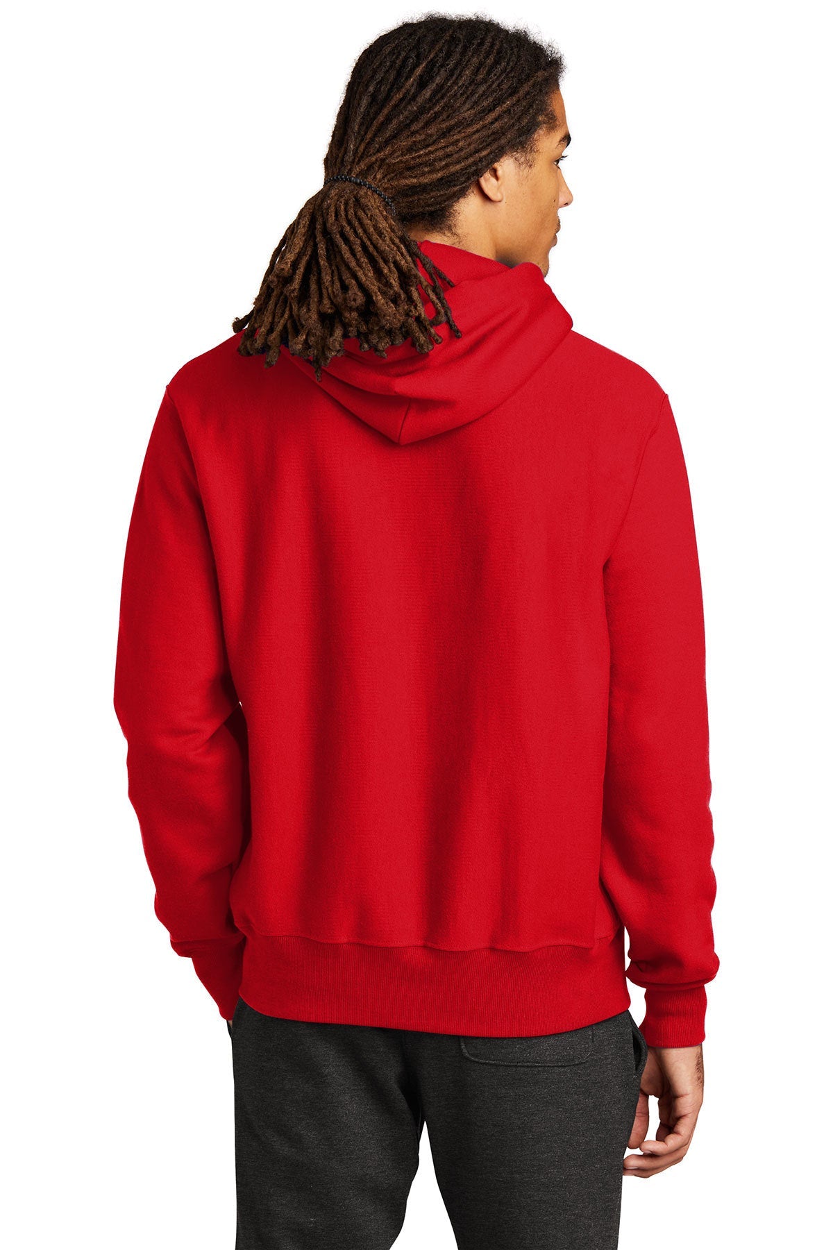 Champion Reverse Weave Hooded Sweatshirt S101 Red