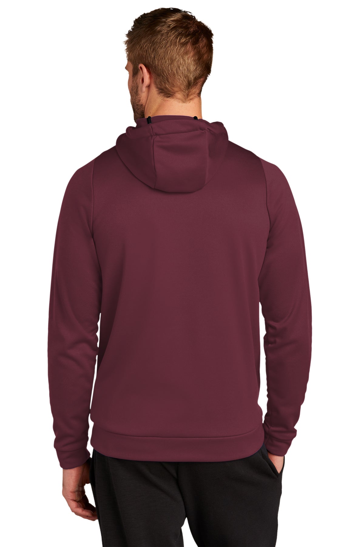 Nike Therma-FIT Fleece Custom Hoodies, Team Dark Maroon