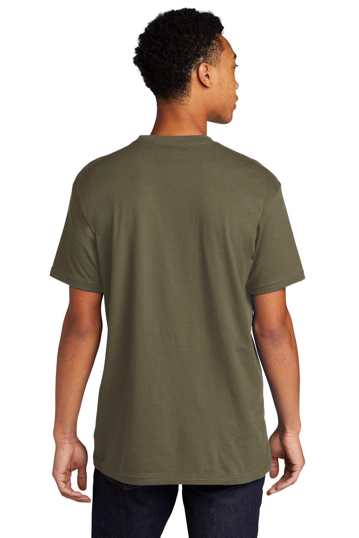 Next Level Unisex Cotton Custom Tee's, Military Green