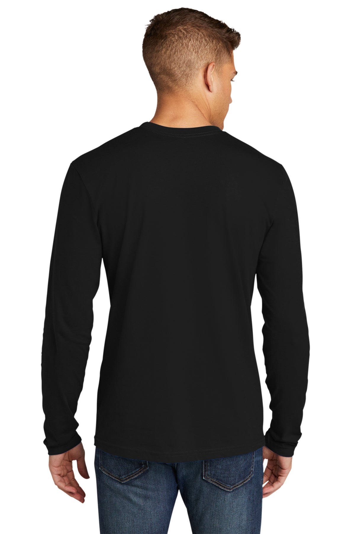 Next Level Cotton Long Sleeve Customized Tee's, Black