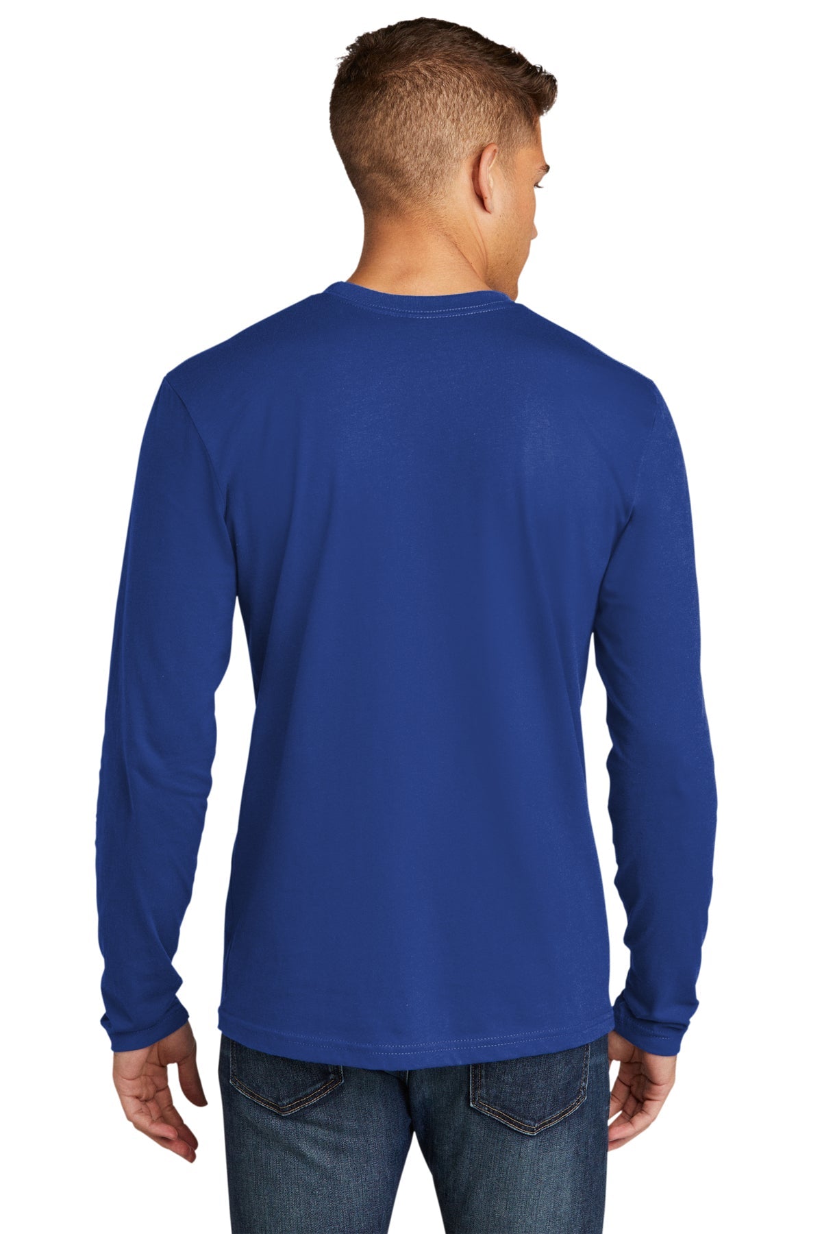 Next Level Cotton Long Sleeve Customized Tee's, Royal