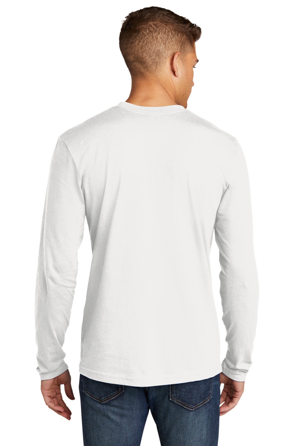 Next Level Cotton Long Sleeve Customized Tee's, White