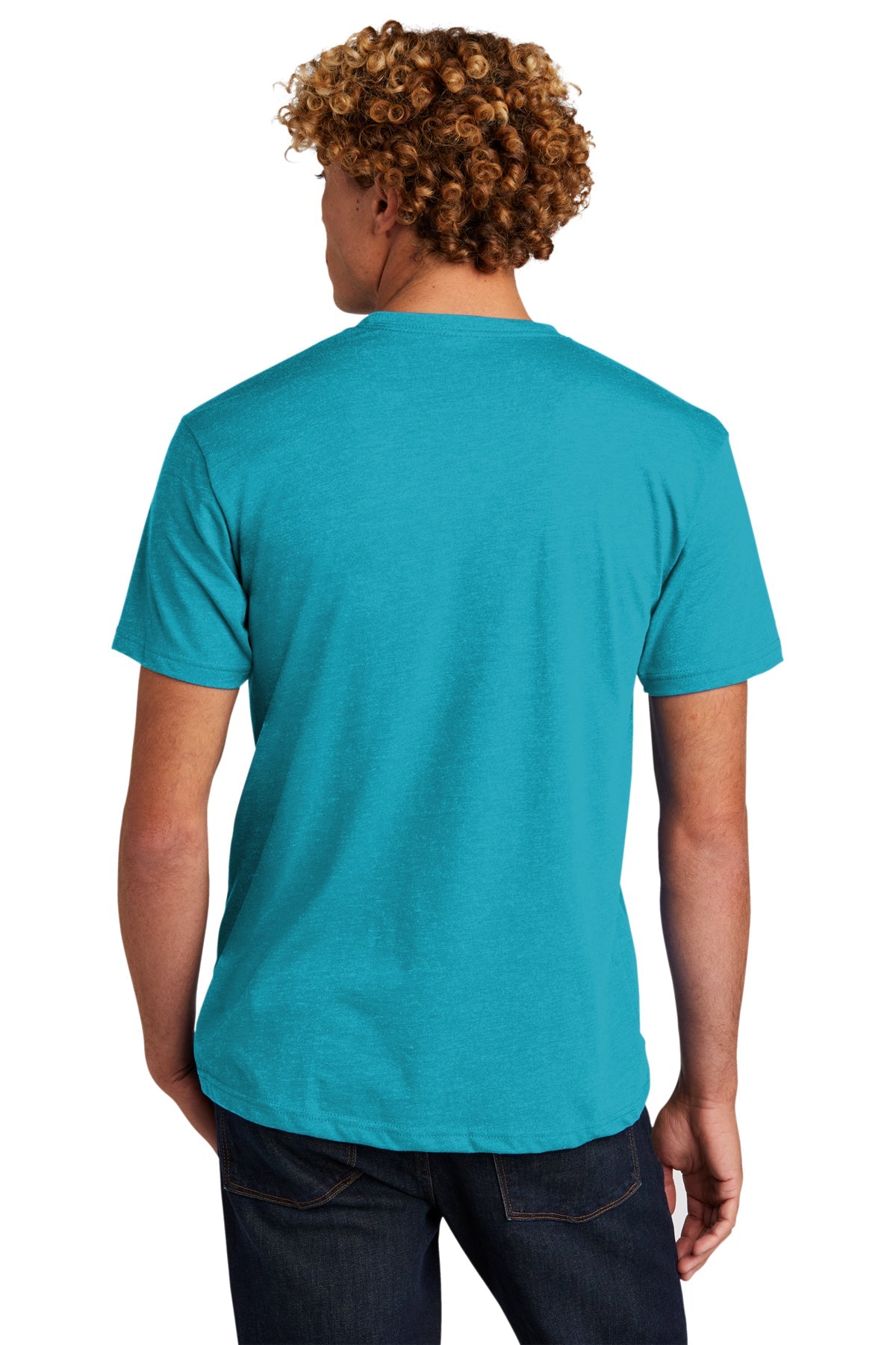 Next Level Unisex CVC Customized T-Shirts, Bondi Blue
