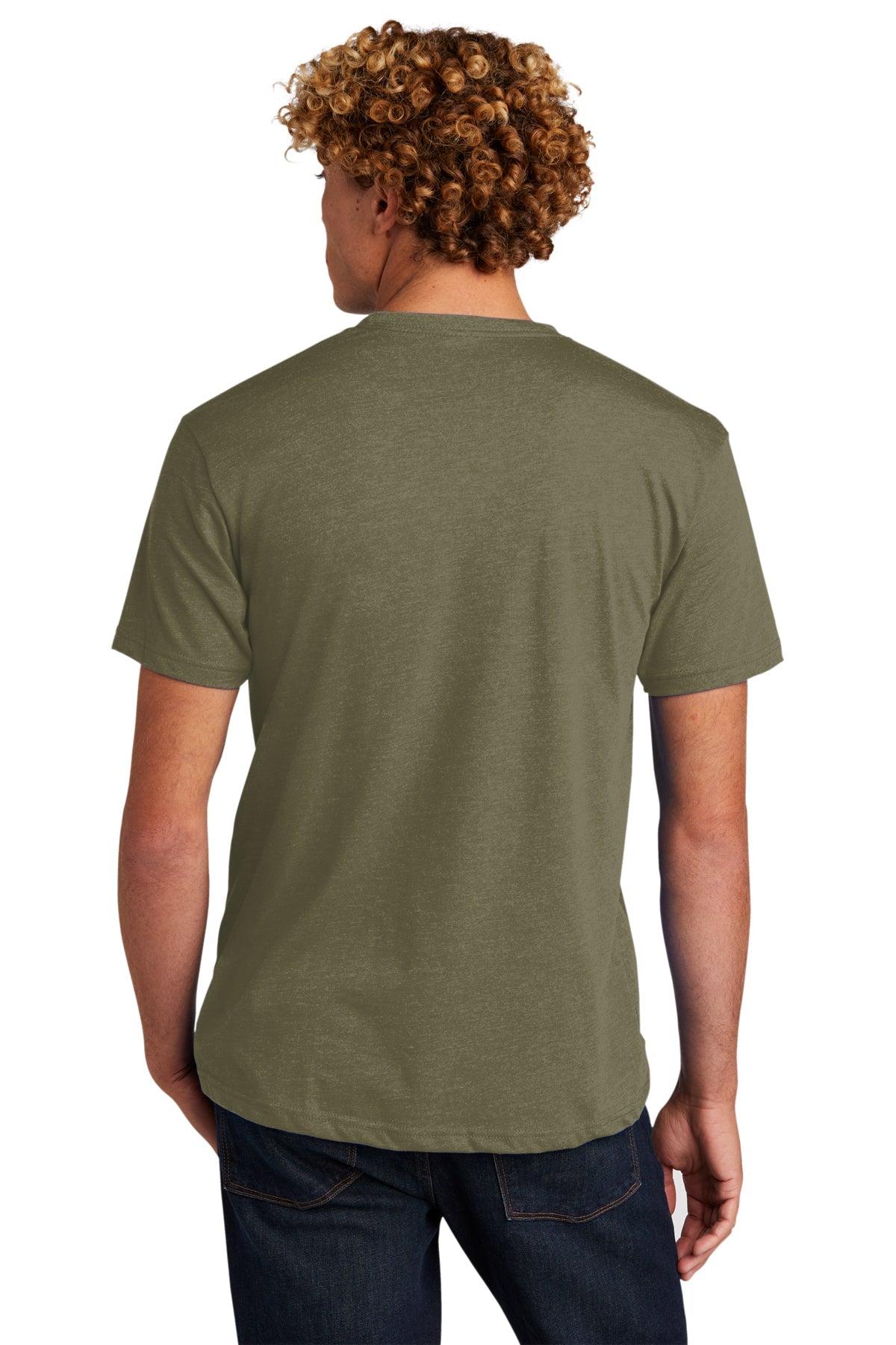 Next Level Unisex CVC Customized T-Shirts, Light Olive