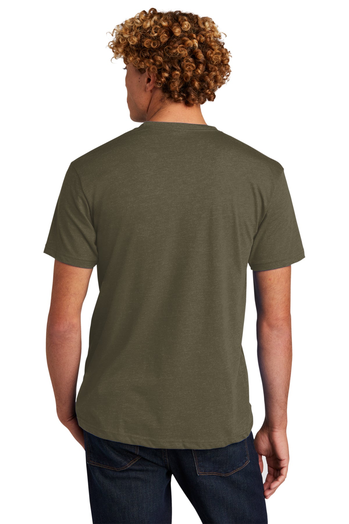 Next Level Unisex CVC Customized T-Shirts, Military Green