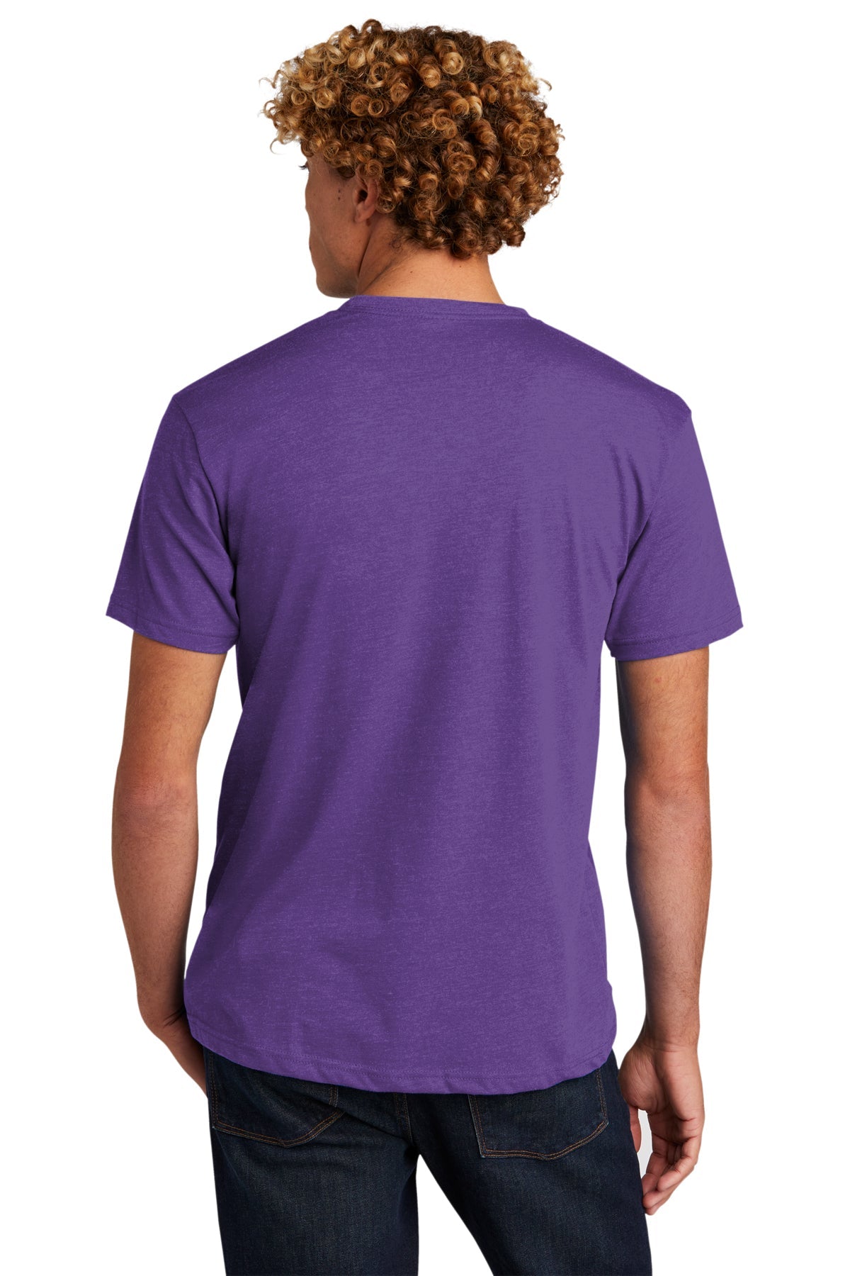 Next Level Unisex CVC Customized T-Shirts, Purple Rush