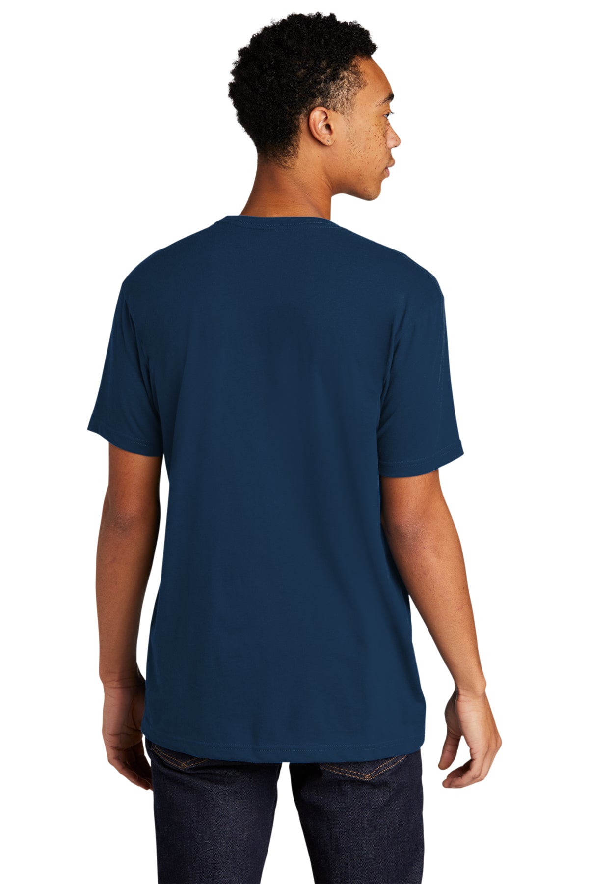 Next Level Unisex CVC Sueded Branded Tee's, Cool Blue