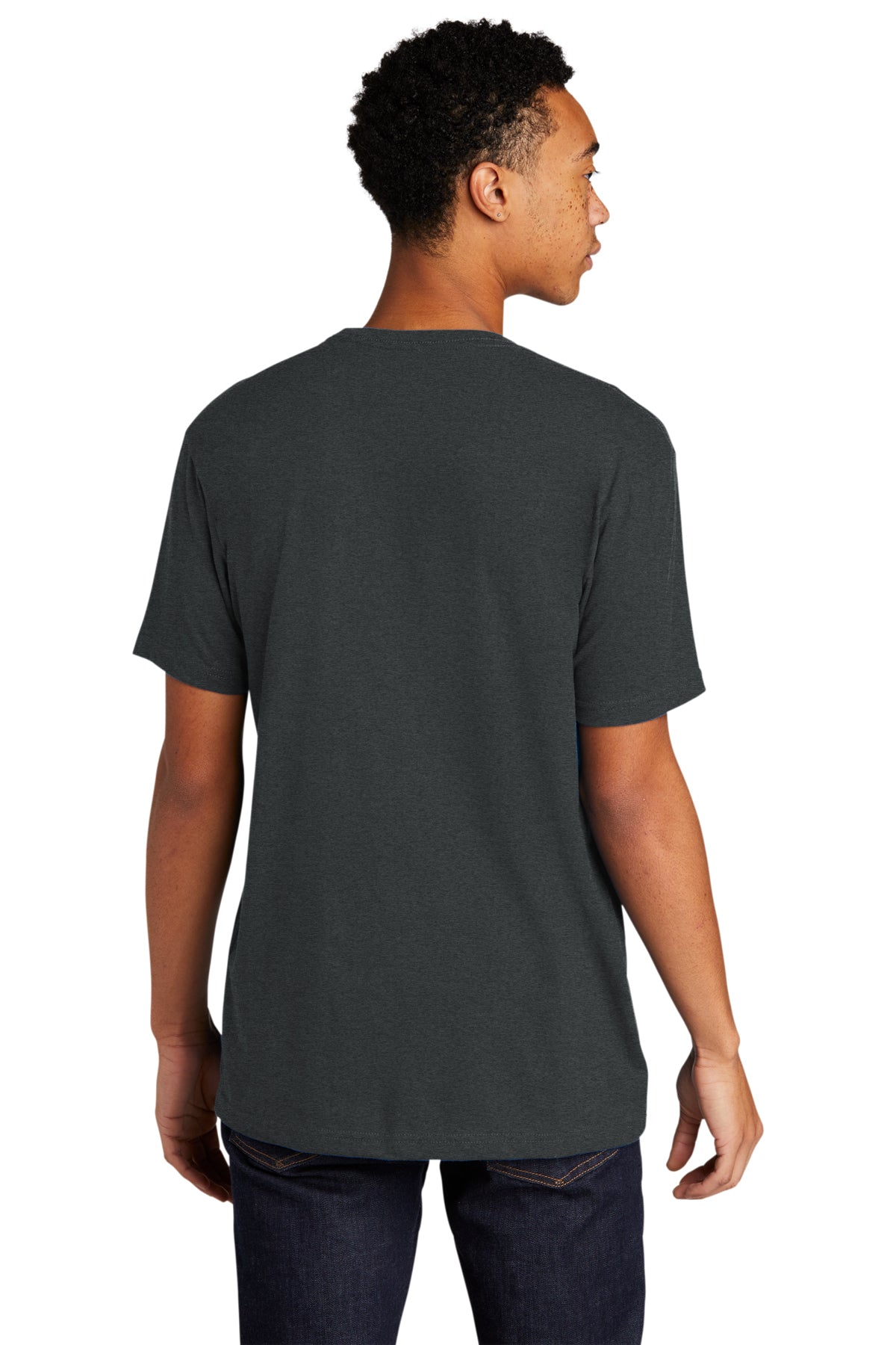 Next Level Unisex CVC Sueded Branded Tee's, Heather Metal