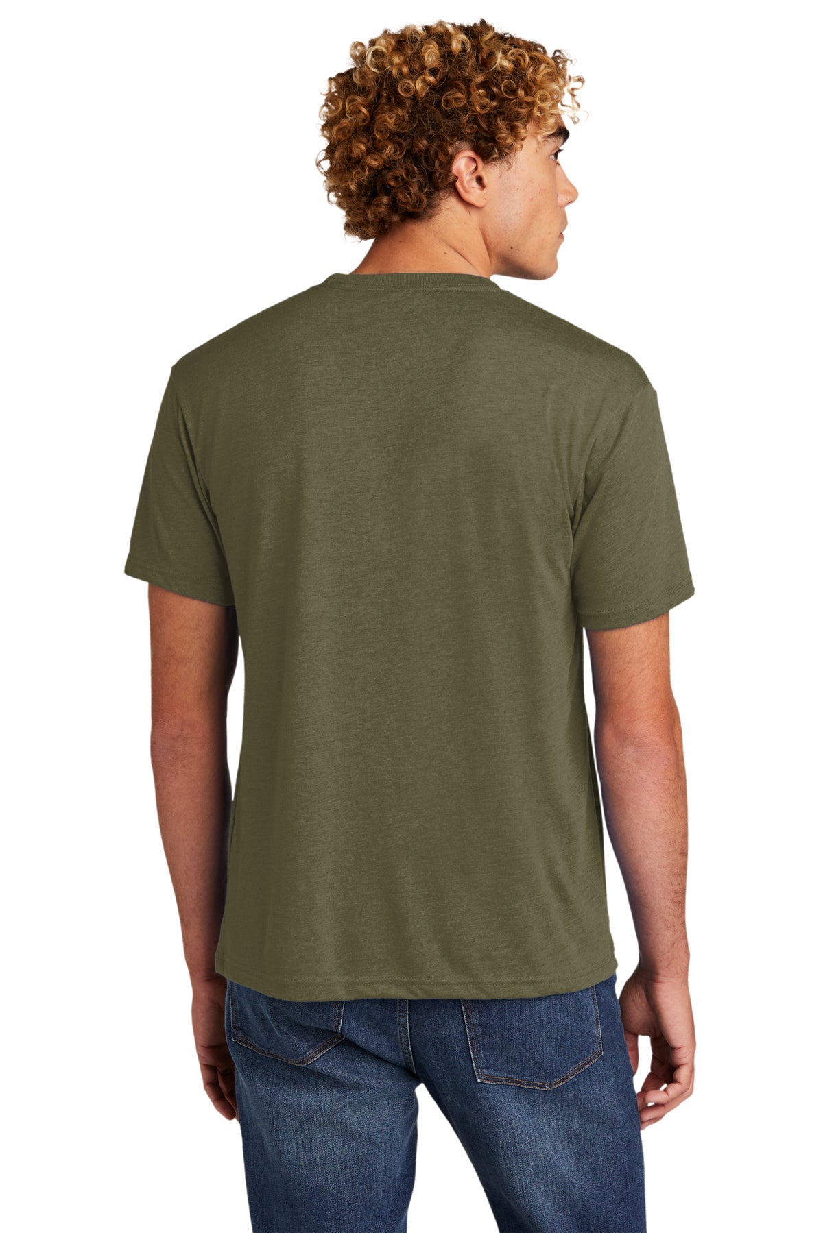 Next Level Unisex Tri Blend Customized Tee's, Military Green [Bigfoot]