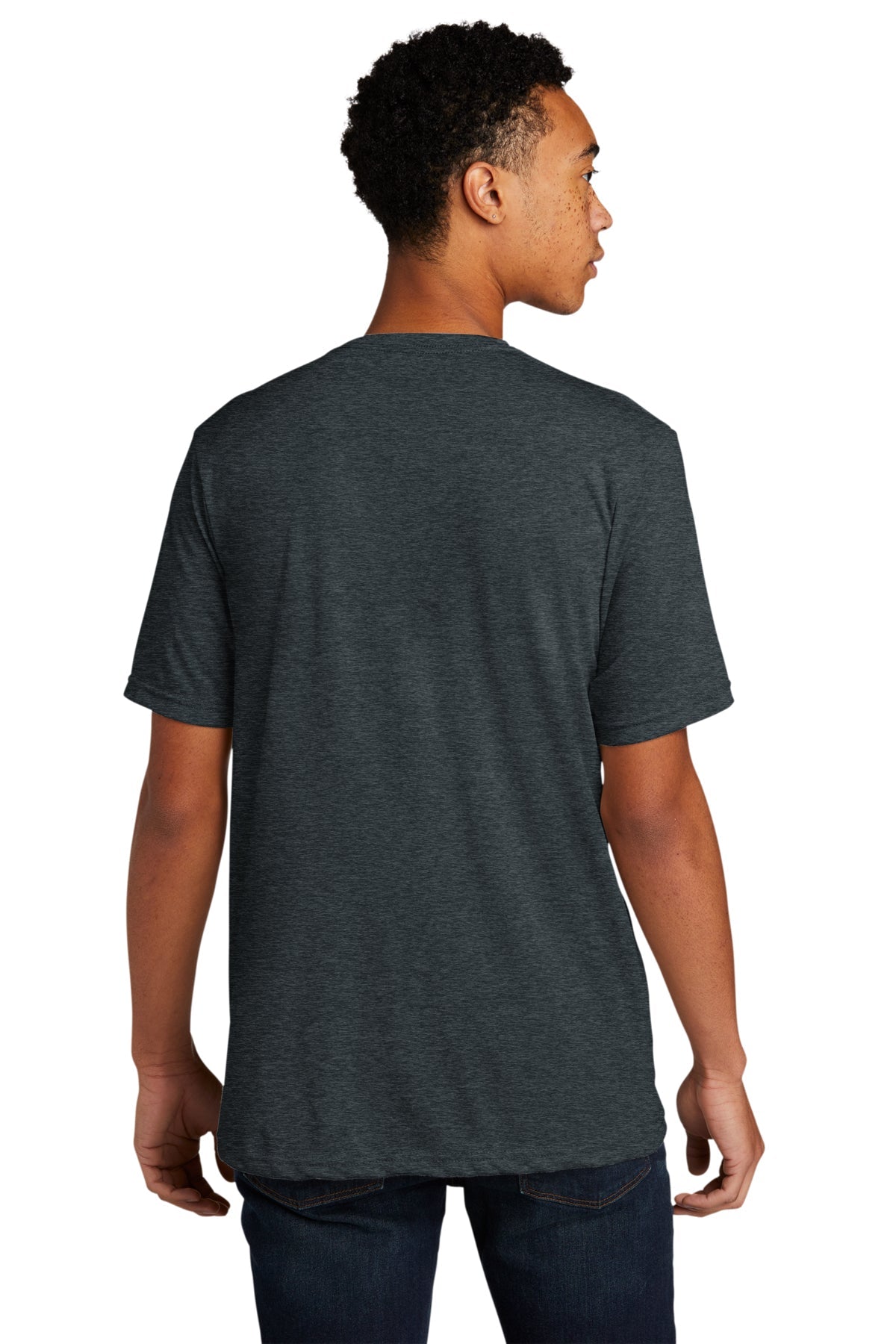 Next Level Unisex Poly Cotton Custom T-Shirts, Antique Denim