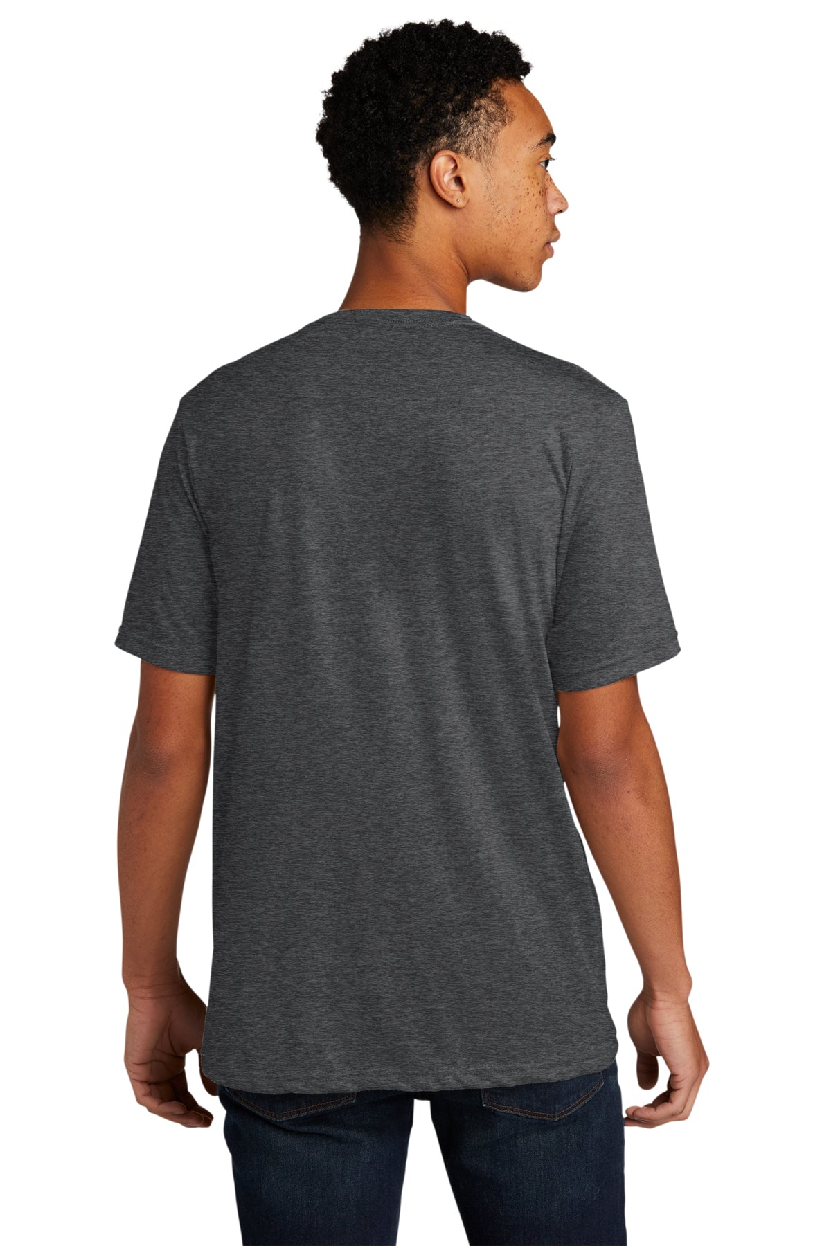 Next Level Unisex Poly Cotton Custom T-Shirts, Charcoal
