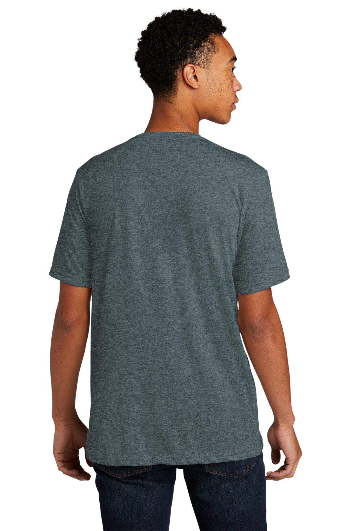 Next Level Unisex Poly Cotton Custom T-Shirts, Indigo