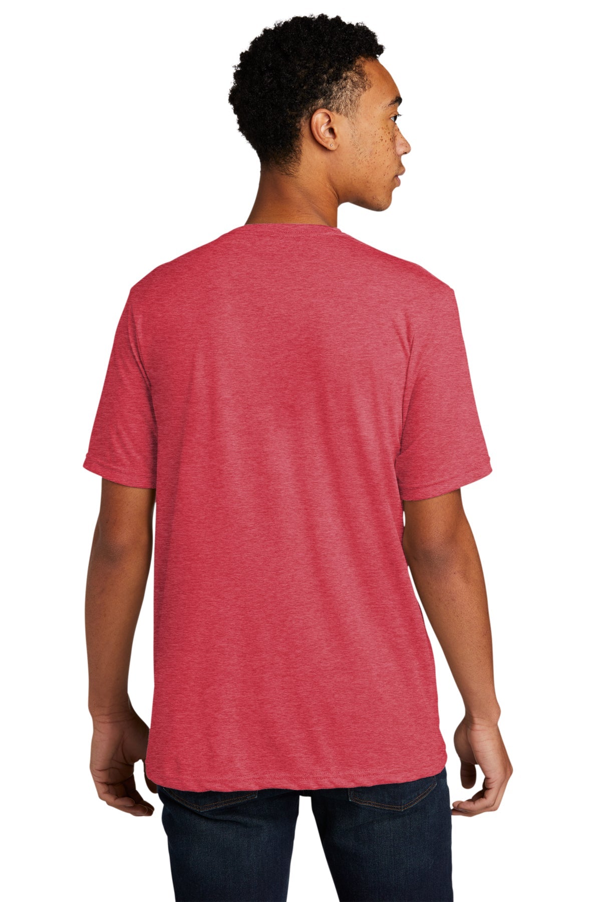 Next Level Unisex Poly Cotton Custom T-Shirts, Red