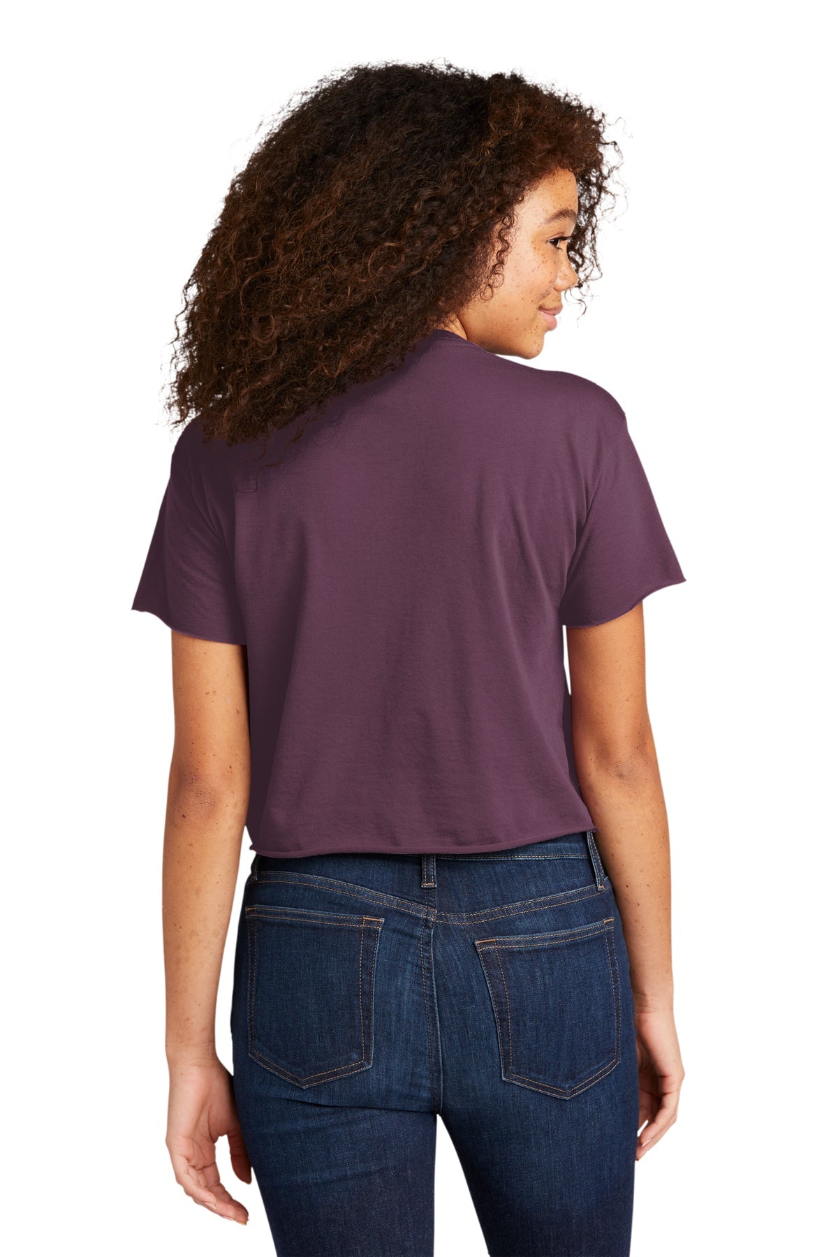 Next Level Women's Festival Cali Crop Custom Tee's, Shiraz