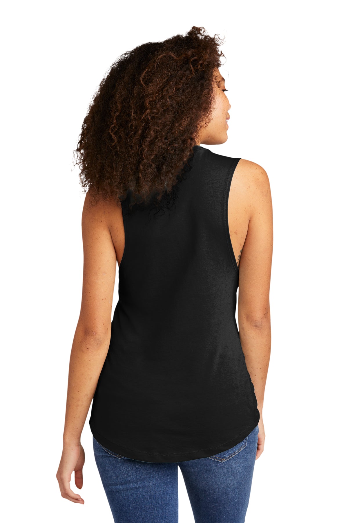 Next Level Women's Festival Customized Tank Tops, Black