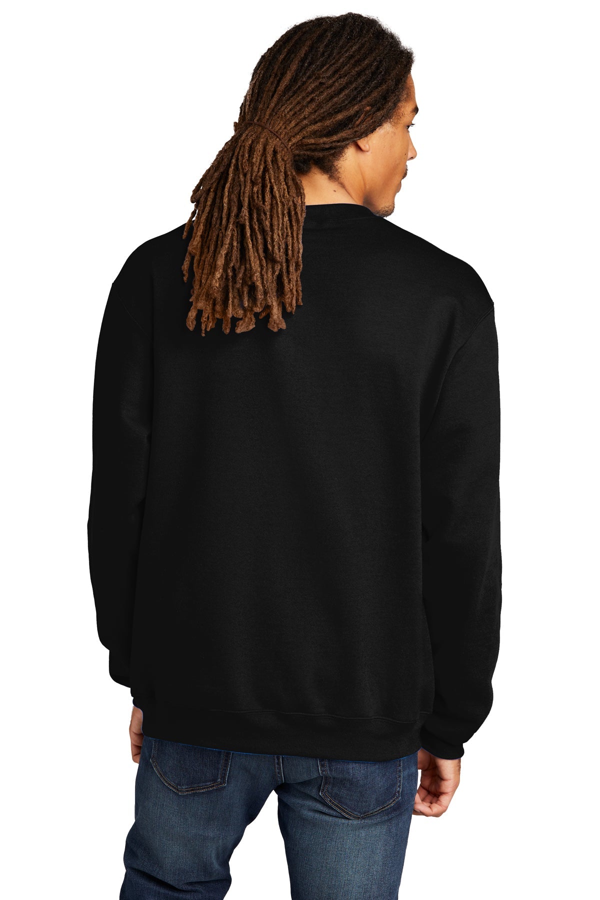 Champion Eco Fleece Crewneck Sweatshirt, Black