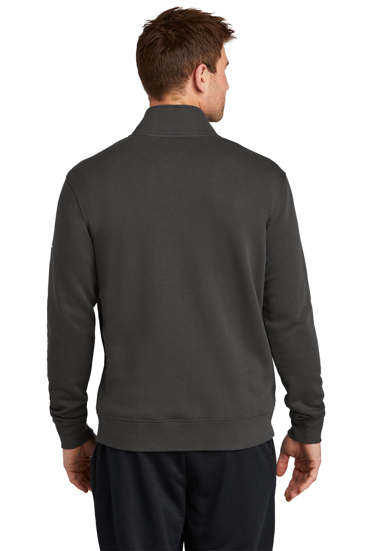 Nike Club Fleece Custom Quarter-Zips, Anthracite