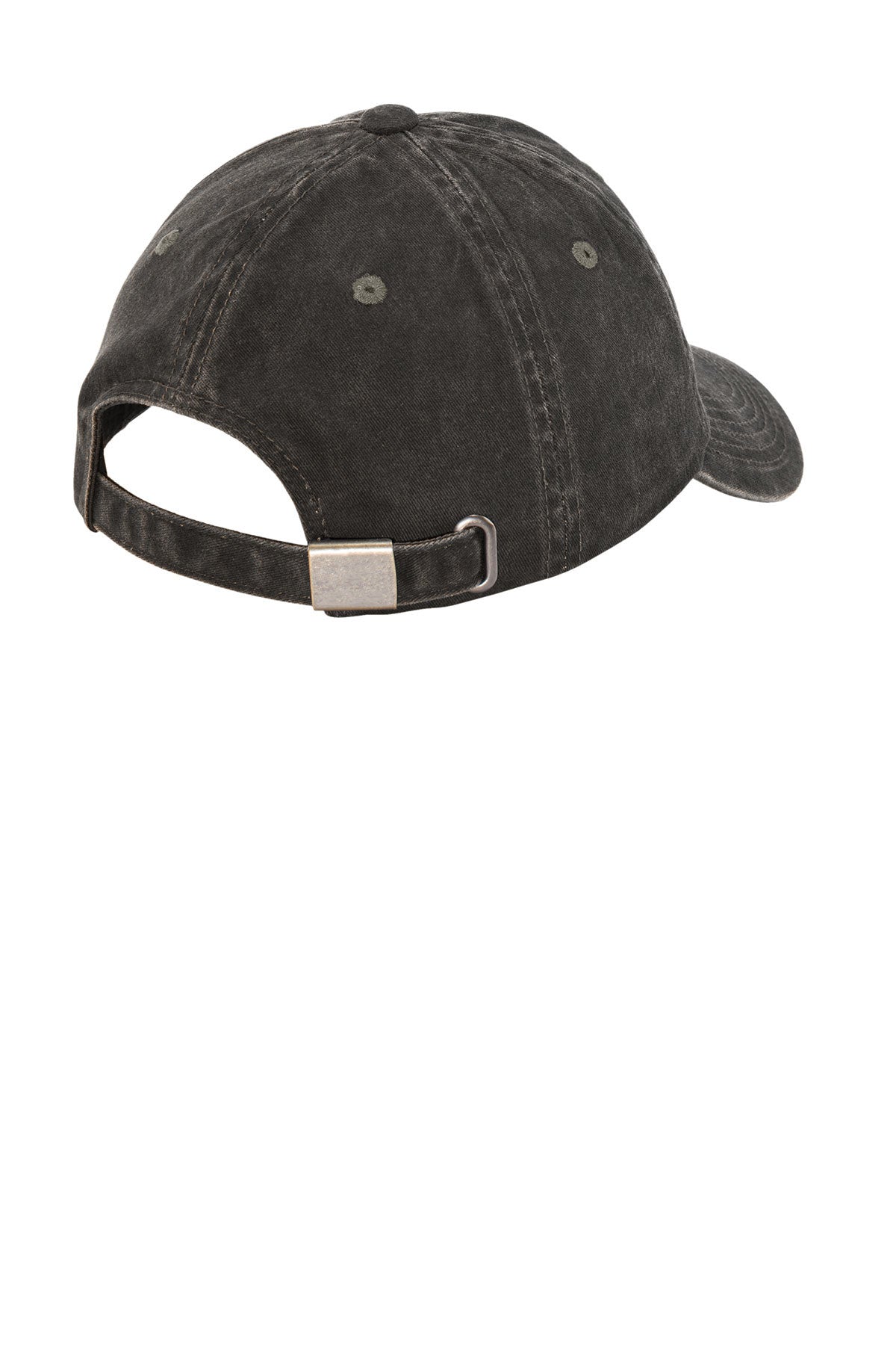 Port Authority Ladies Garment-Washed Custom Caps, Black [NCT]