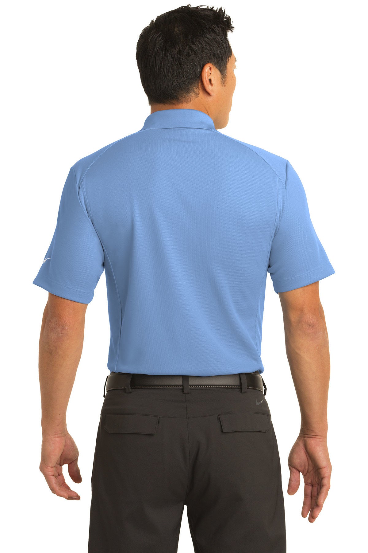 Nike DriFIT Classic Custom Polos, Light Blue [Fellowes Brands]