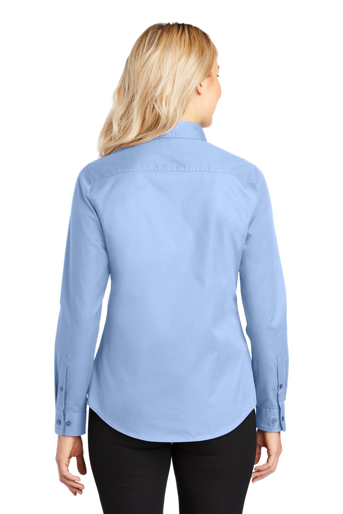 port authority_l608 _light blue/light stone_company_logo_button downs