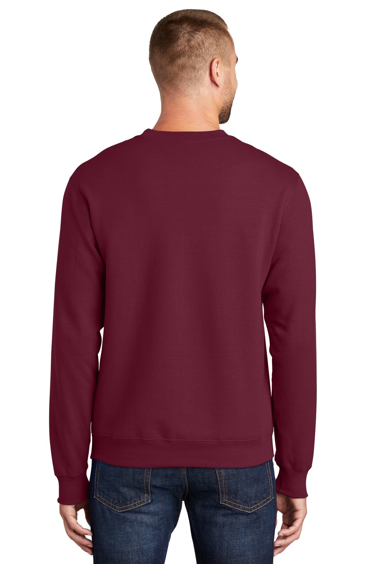 port & company_pc90 _cardinal_company_logo_sweatshirts