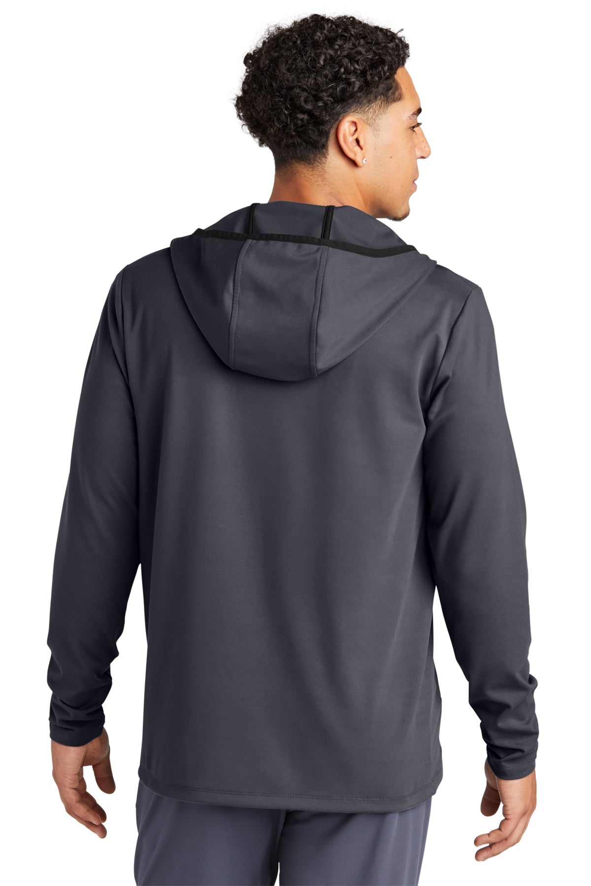 Sport-Tek Branded Circuit Hooded Full-Zip, Graphite