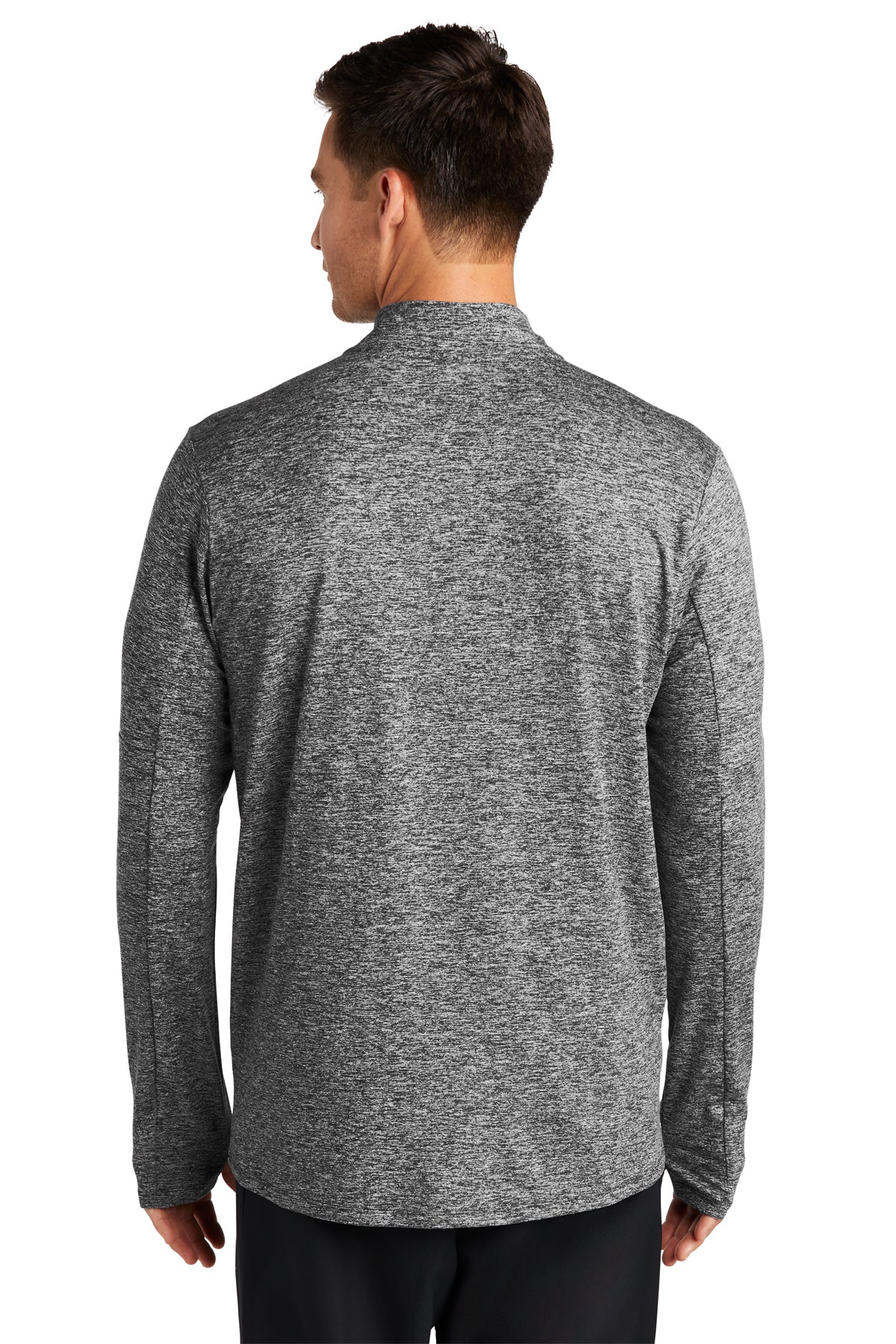 Nike Dri-FIT Element Custom Quarter Zips, Top Black Heather