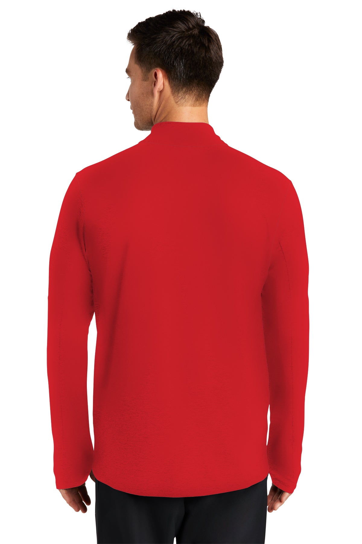 Nike Dri-FIT Element Custom Quarter Zips, Top Scarlet