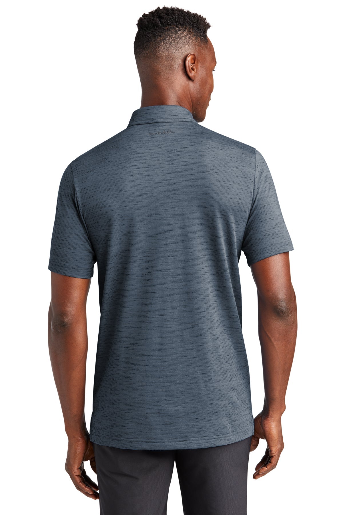 TravisMathew Auckland Slub Polo Blue Nights