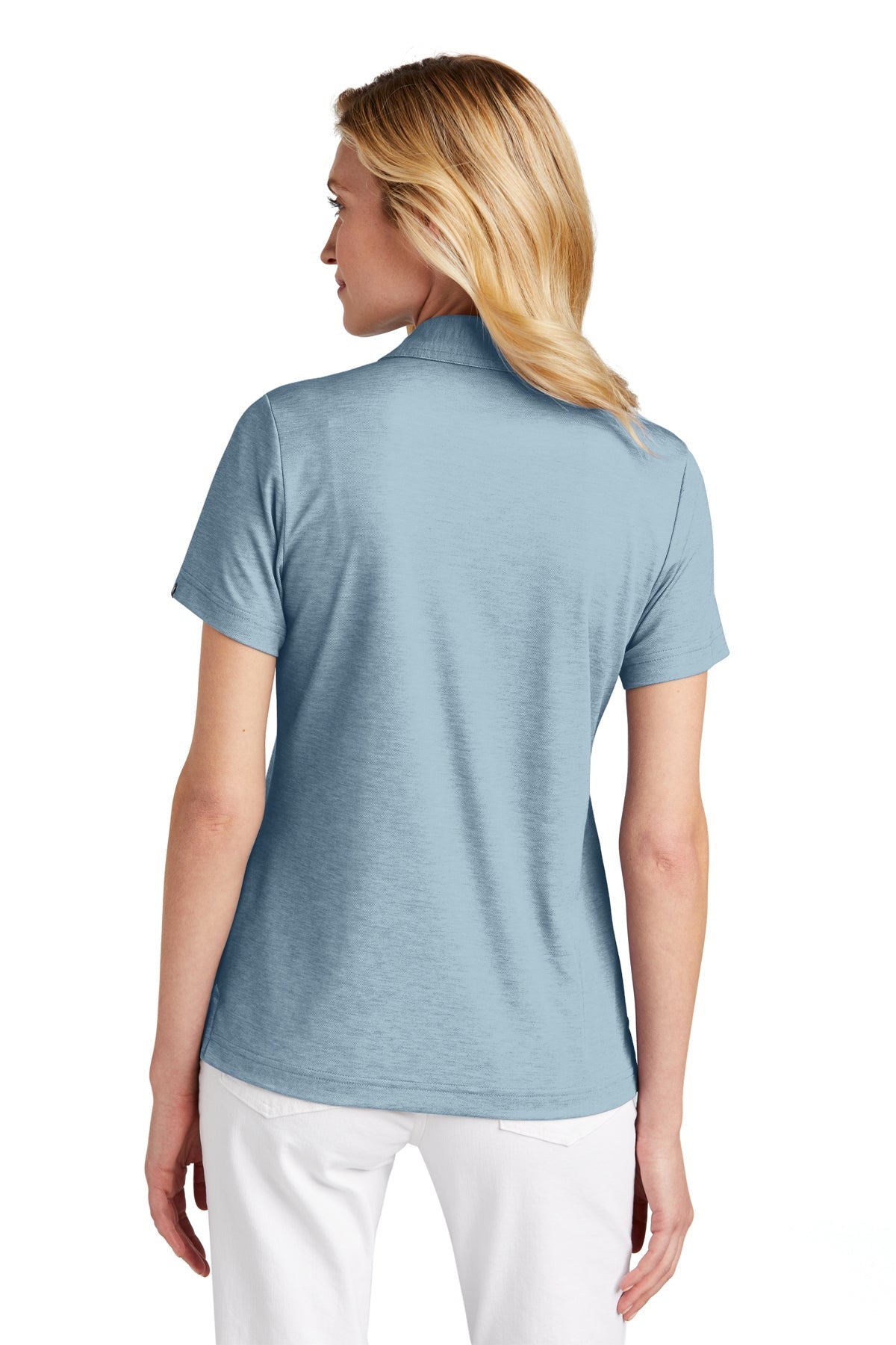 TravisMathew Ladies Oceanside Heather Polo Allure Heather