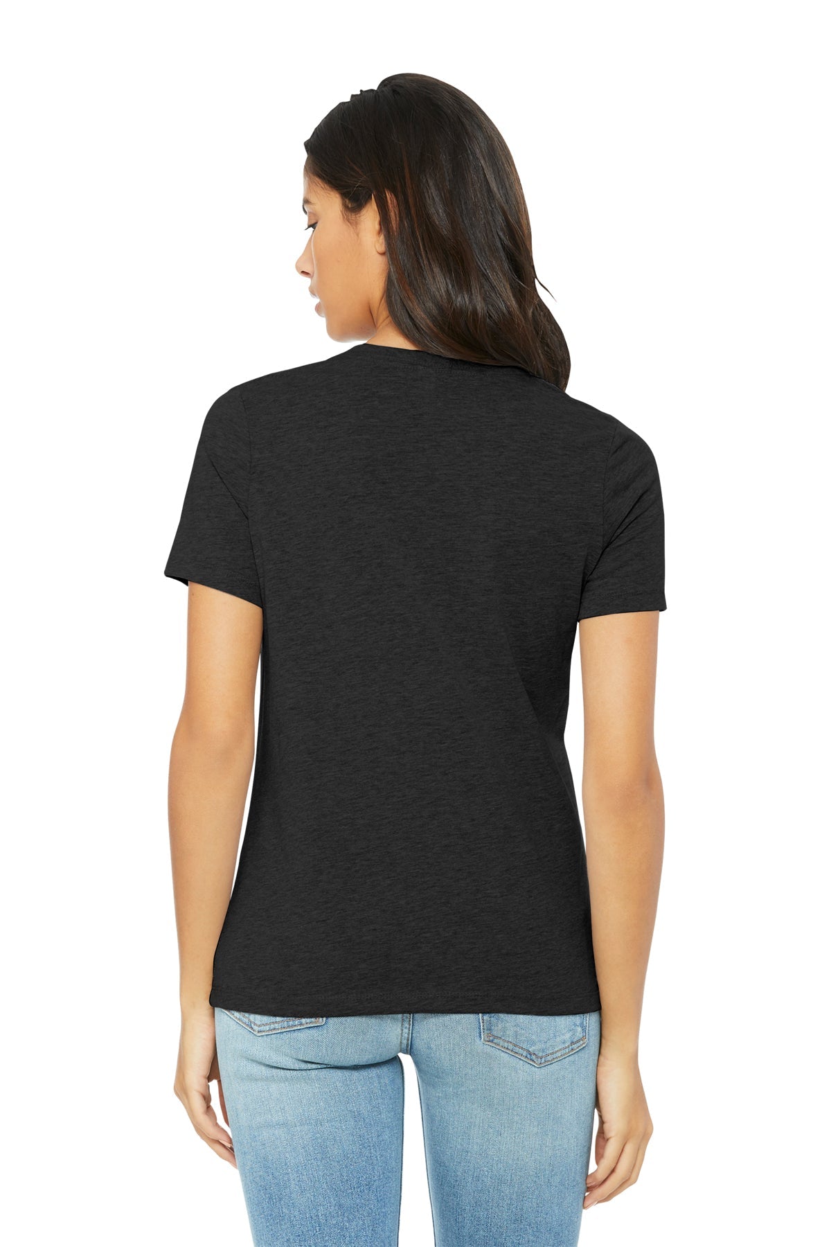 Bella Canvas Womens Relaxed T-Shirt, Black
