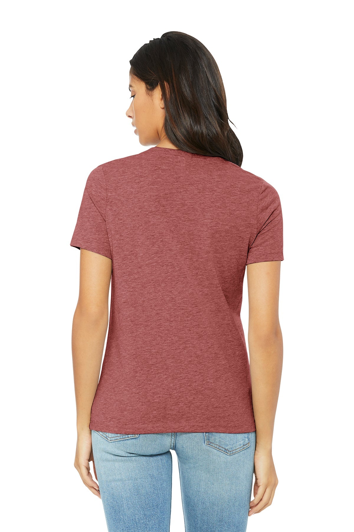 Bella Canvas Womens Relaxed T-Shirt, Mauve [NARENCO]