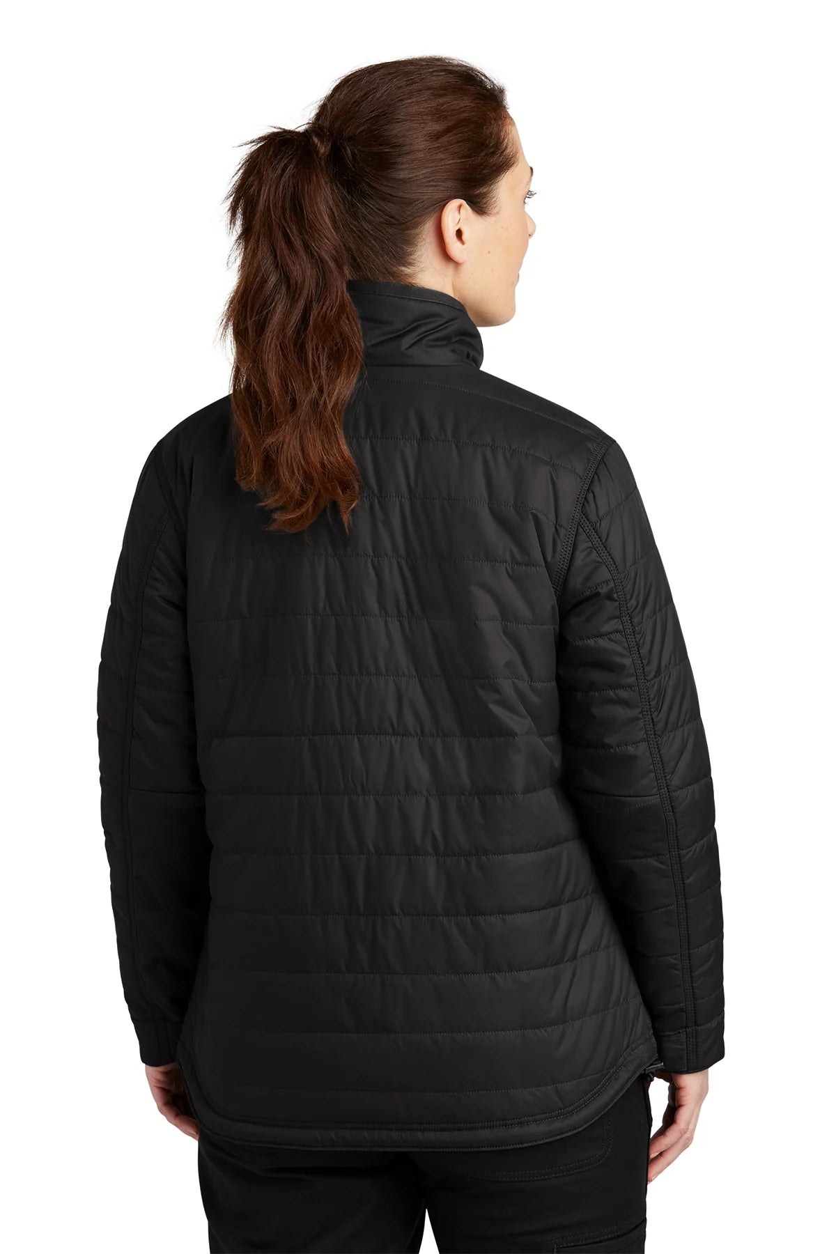 Carhartt Womens Gilliam Branded Jackets, Black [Century Sales and Management]