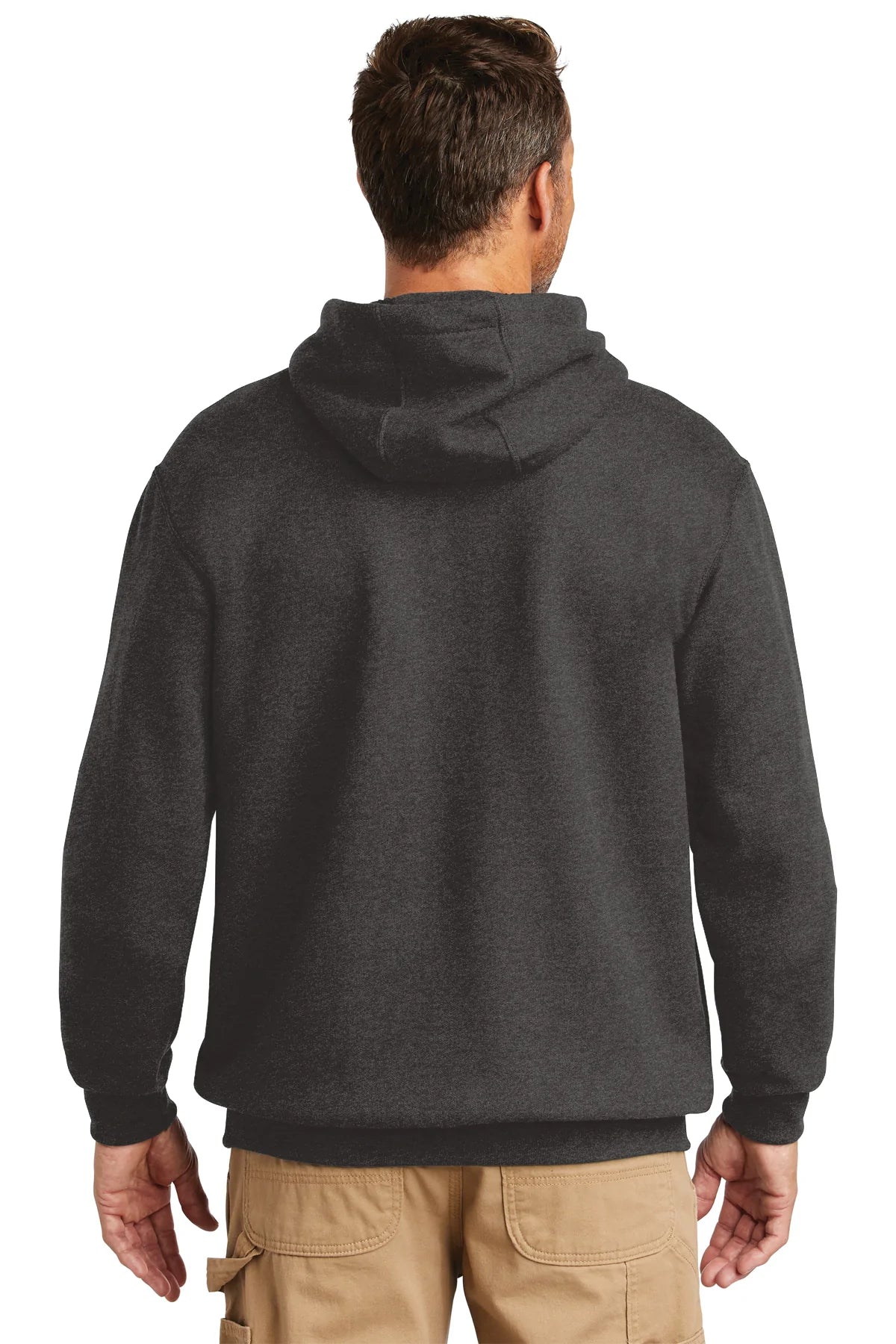 Carhartt Tall Hooded Custom Sweatshirts, Carbon Heather [Benjamin and Company]