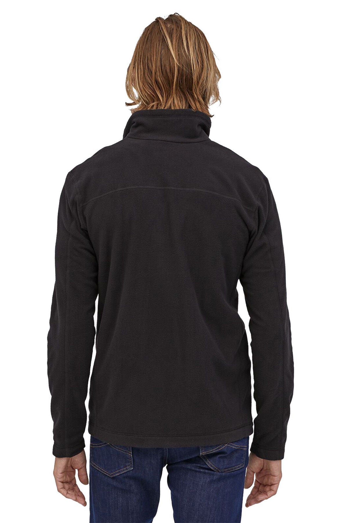 Patagonia Mens Micro D Custom Fleece Pullovers, Black [Winners Circle Group]