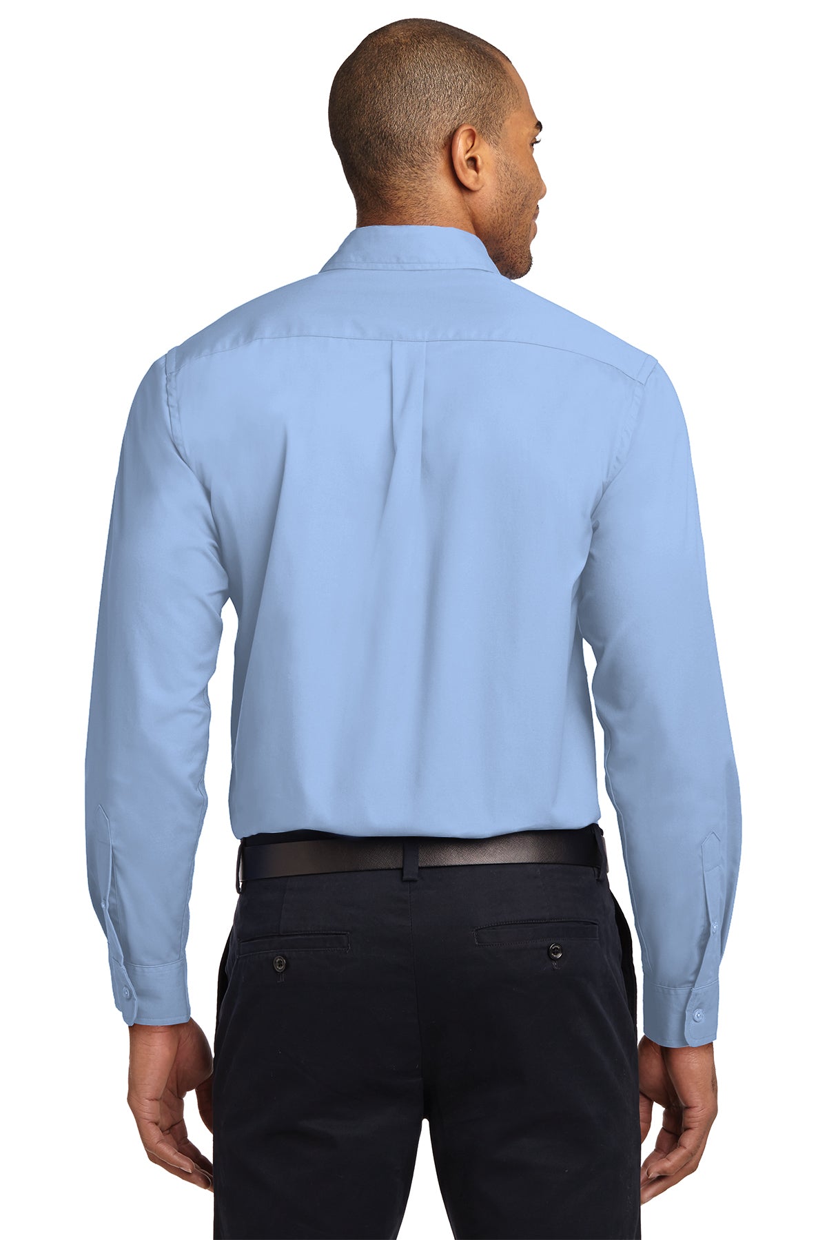 port authority_s608 _light blue/light stone_company_logo_button downs