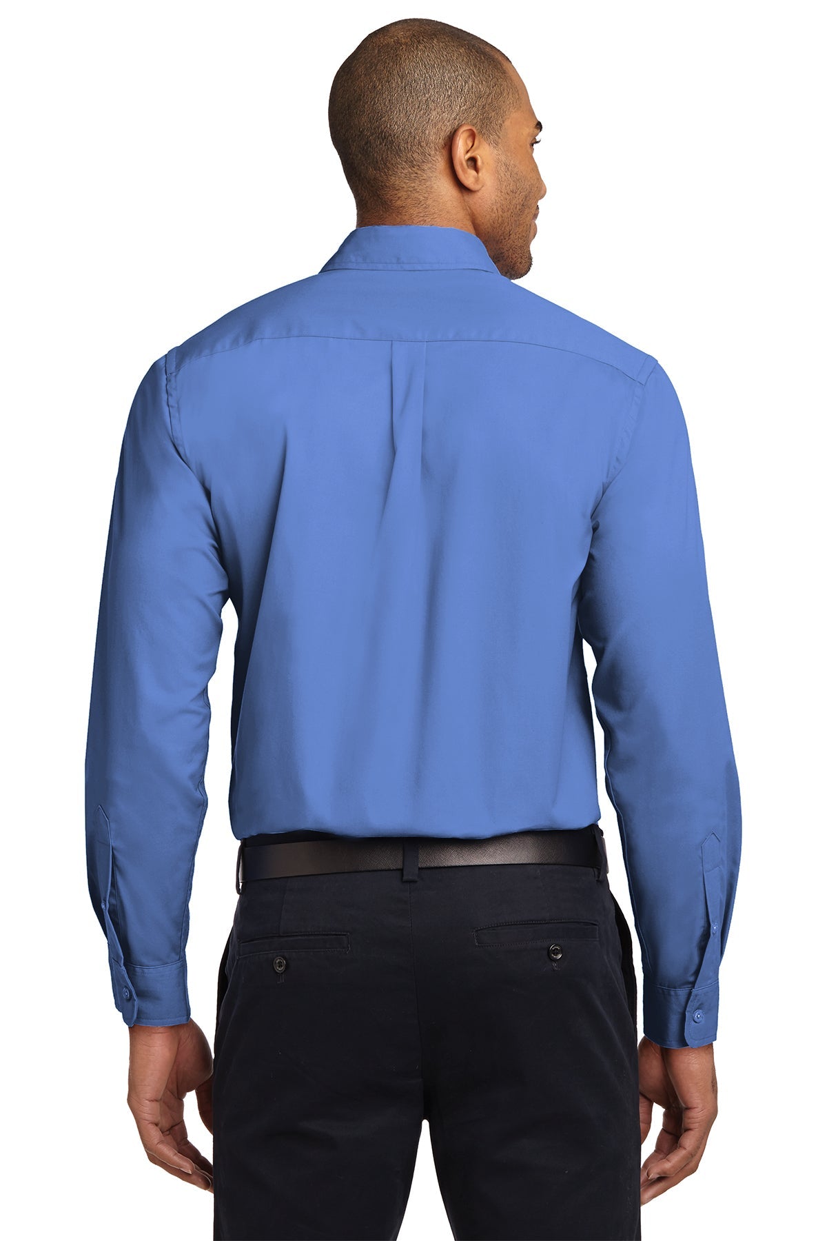 port authority_s608 _ultramarine blue_company_logo_button downs