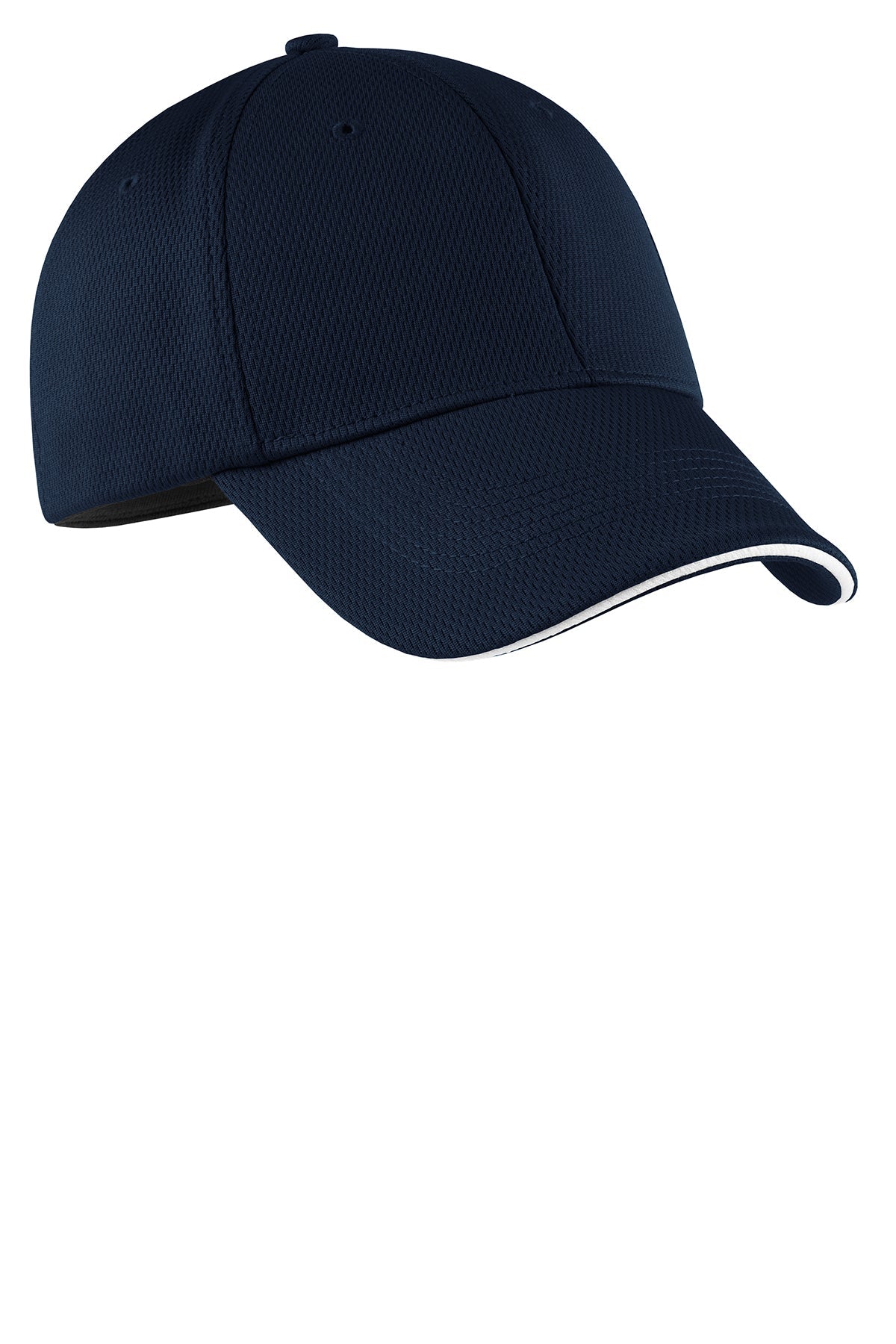 nike dri-fit mesh swoosh flex sandwich cap NKFD9718 navy