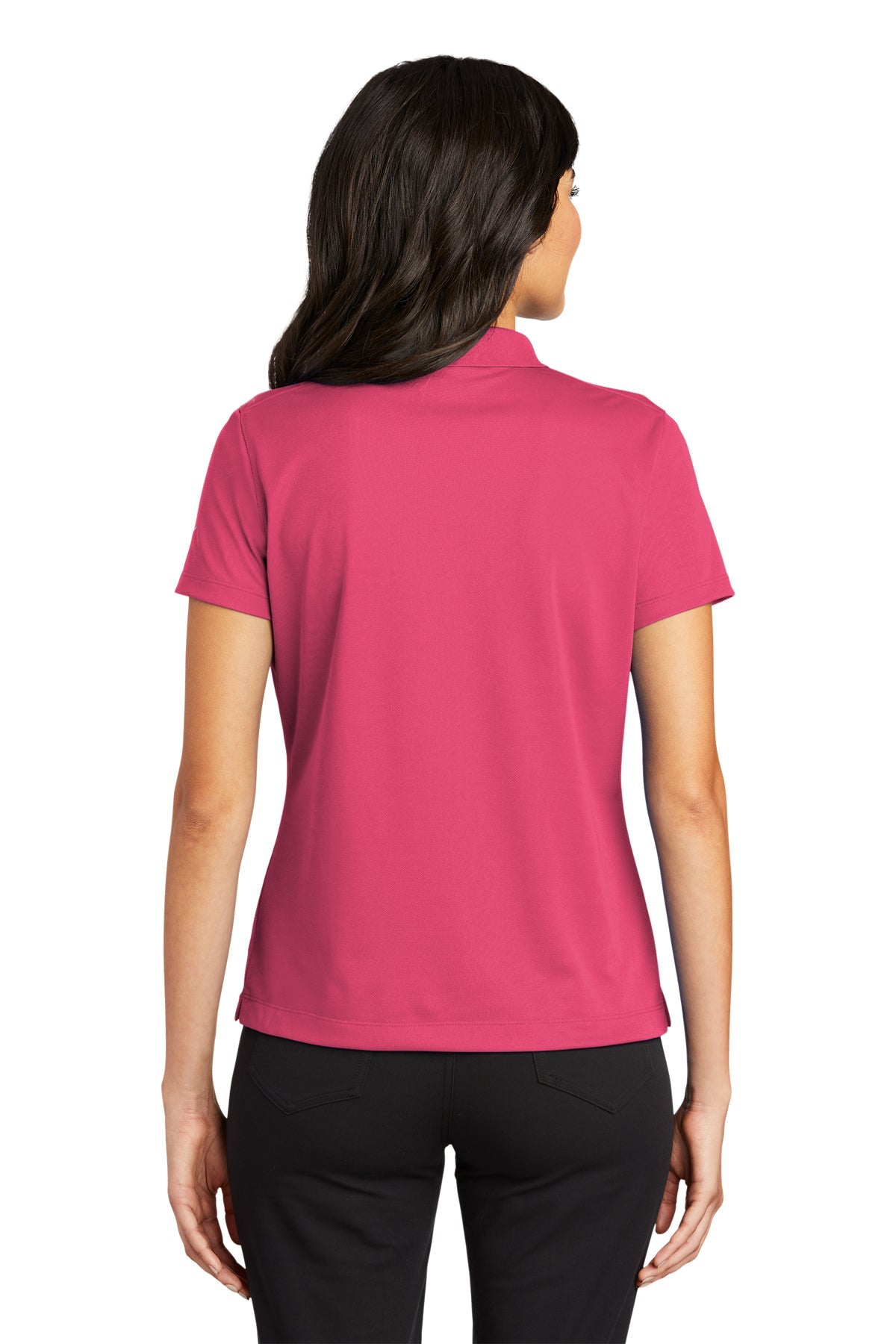 Nike Ladies Tech Basic Dri-FIT Custom Polos, Flamingo [Gershman Mortgage]