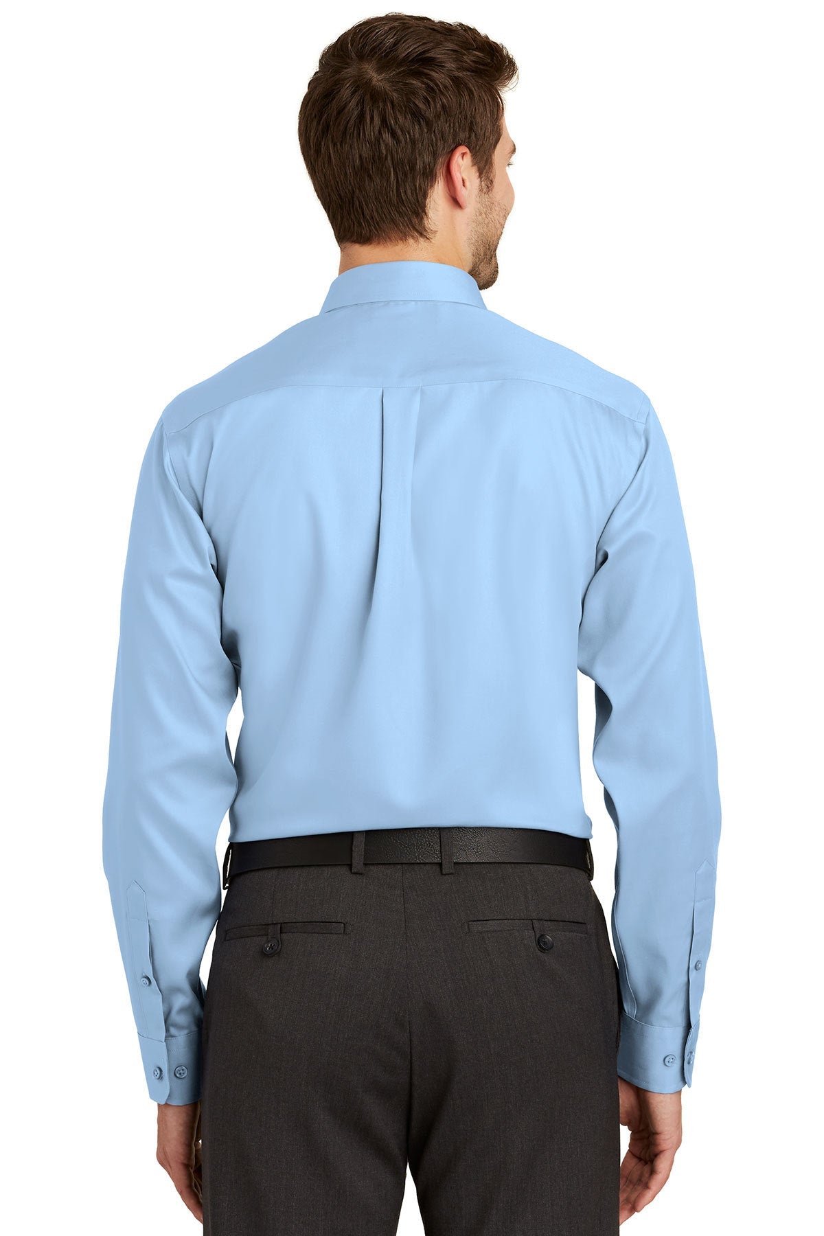Port Authority Non-Iron Custom Twill Shirts, Sky Blue [St Louis Music]