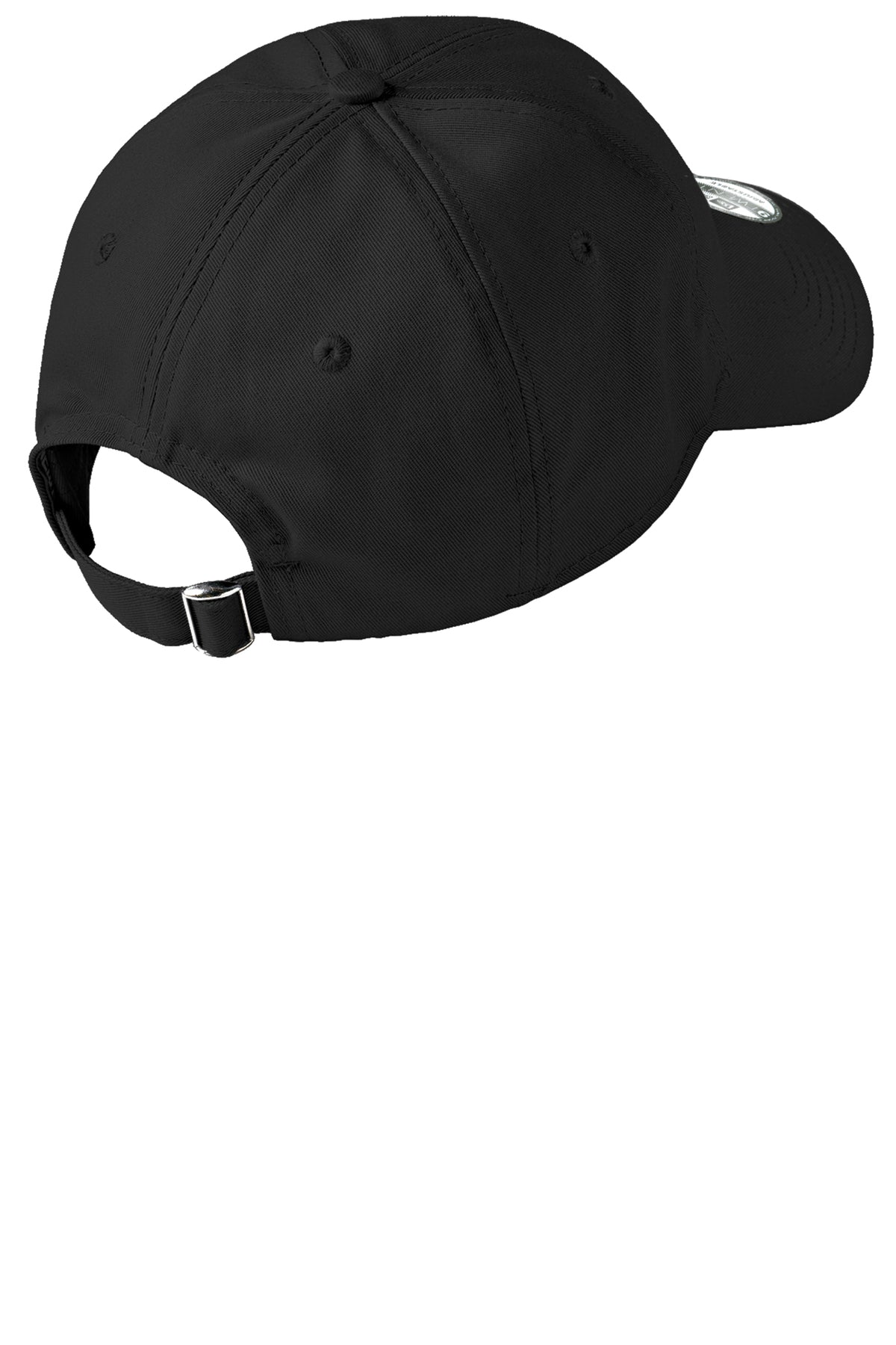 New Era Adjustable Unstructured Customized Caps, Black