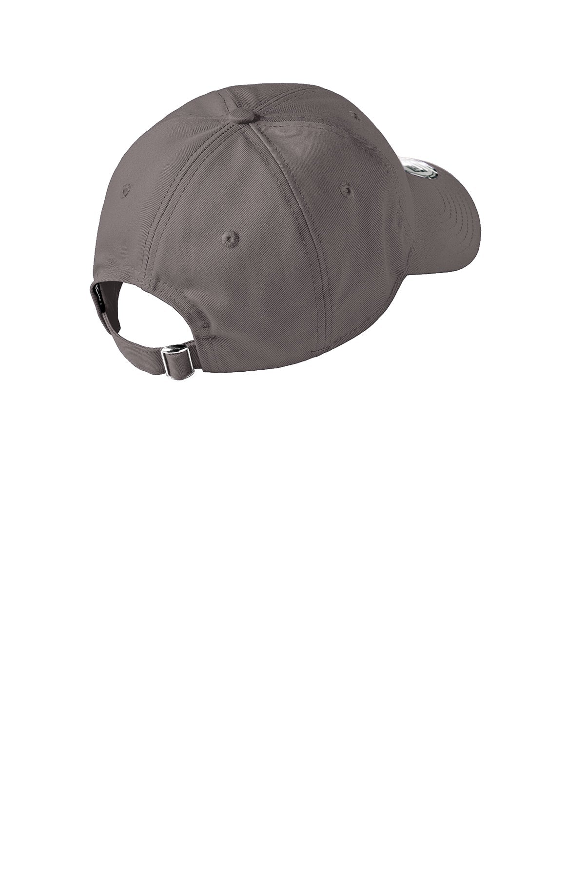 New Era Adjustable Unstructured Customized Caps, Graphite